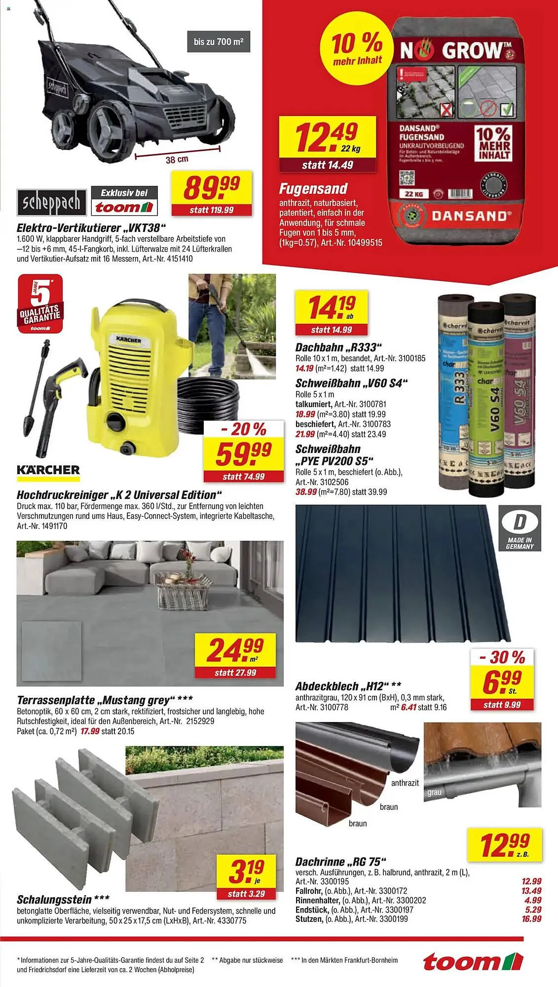 Toom Baumarkt Prospekt von 28. März bis 3. April 2026 - Prospekt seite 17