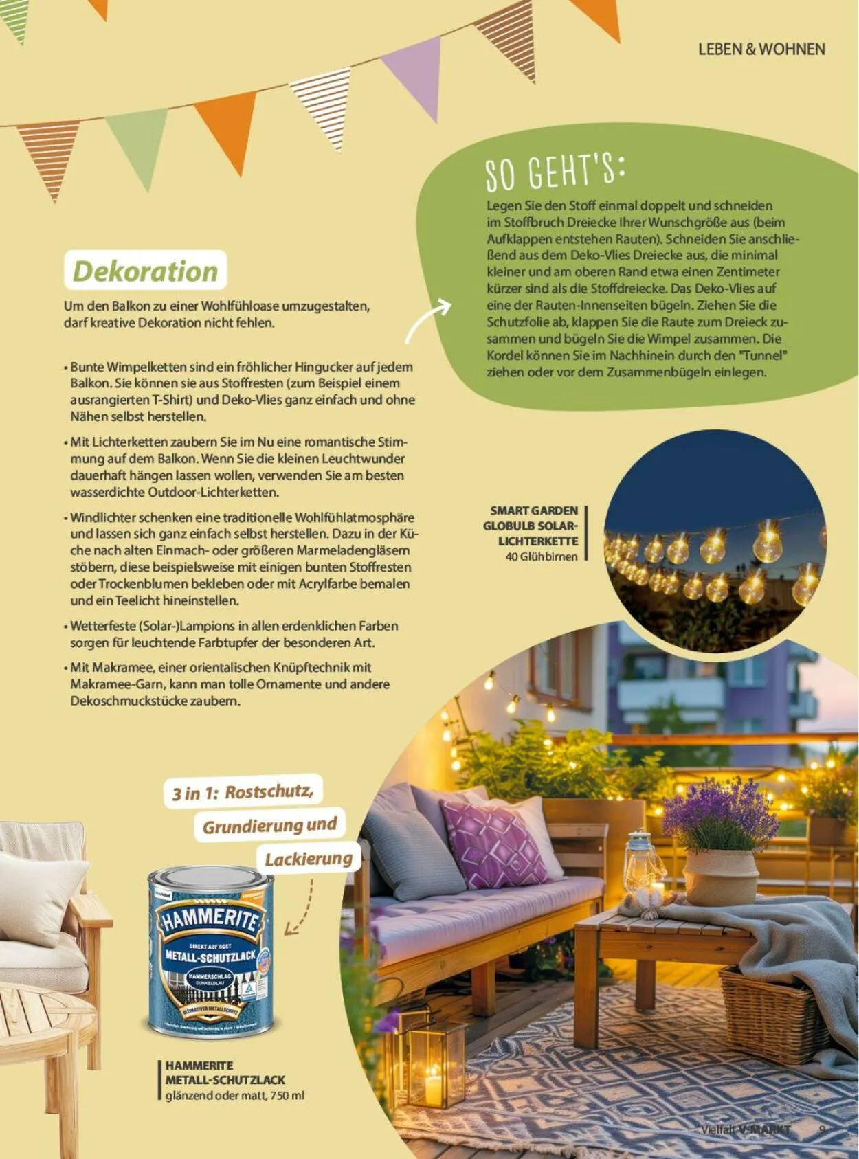 V-Markt Aktueller Prospekt von 8. Mai bis 22. Mai 2025 - Prospekt seite 9