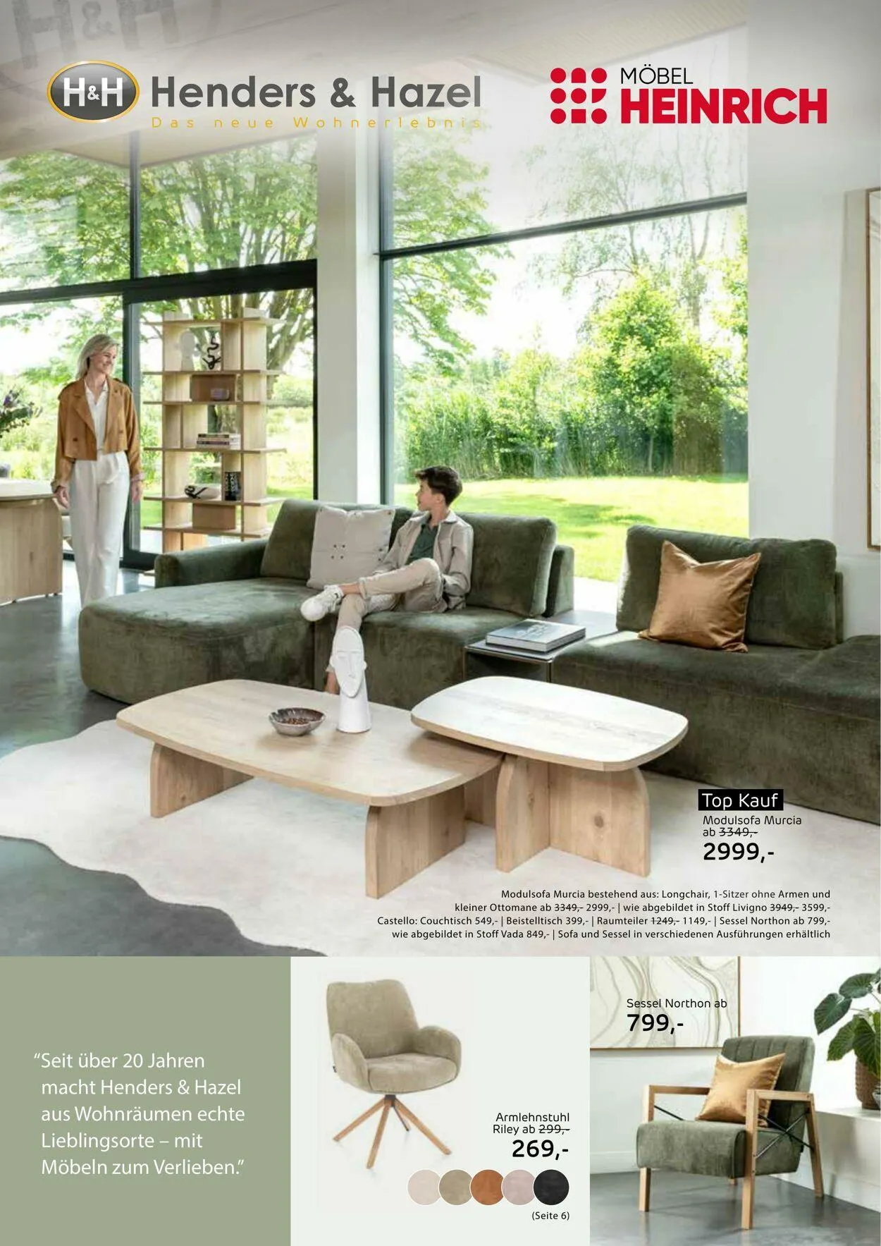 Möbel Heinrich Aktueller Prospekt von 5. Mai bis 29. Juni 2025 - Prospekt seite 1