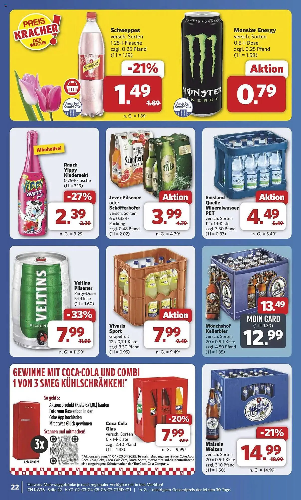 Combi Prospekt von 14. April bis 19. April 2025 - Prospekt seite 27