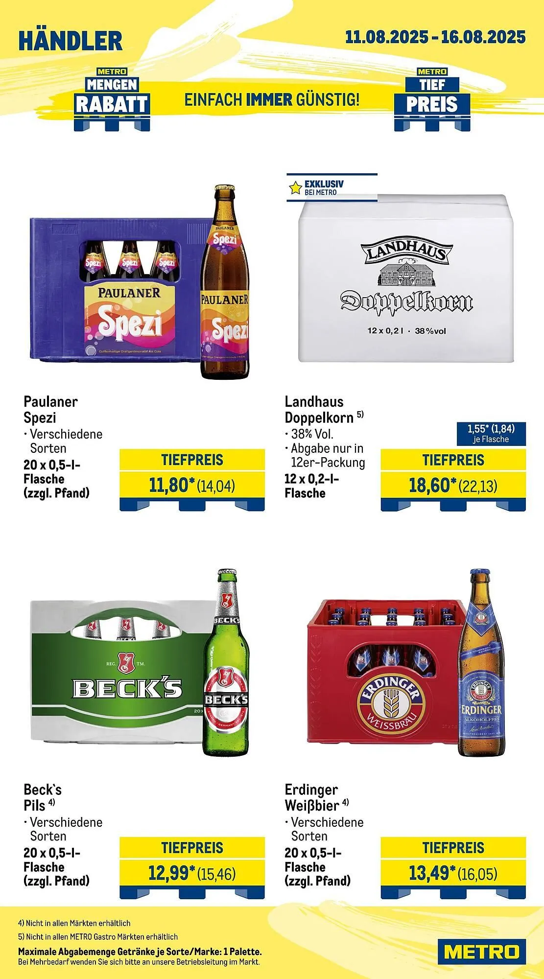 METRO Prospekt von 11. August bis 17. August 2025 - Prospekt seite 5