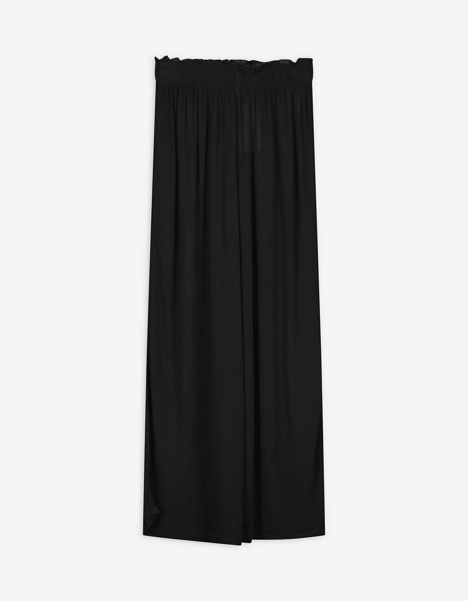 Culotte - Wide Fit - schwarz