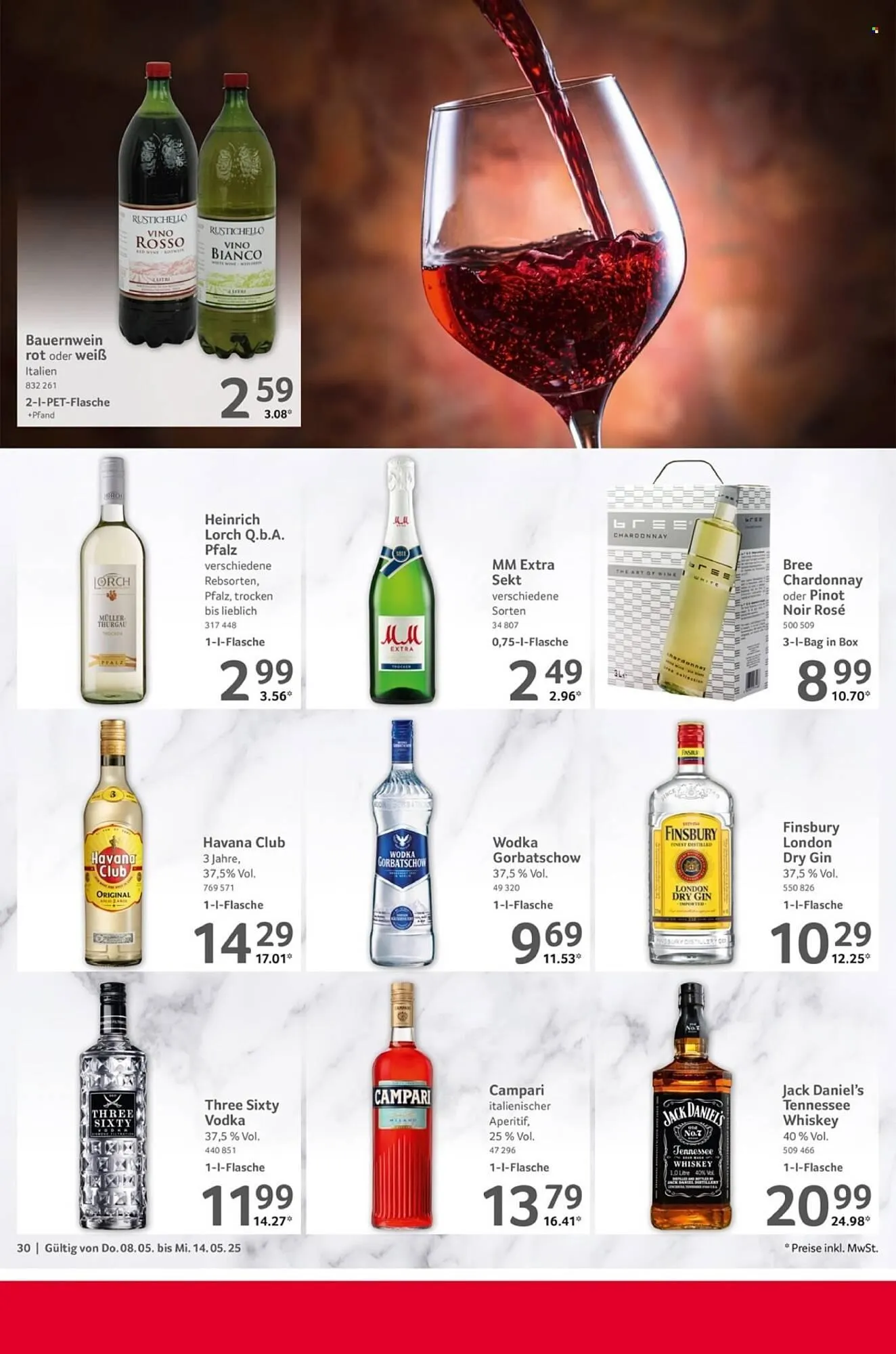 Selgros Prospekt von 8. Mai bis 14. Mai 2025 - Prospekt seite 30