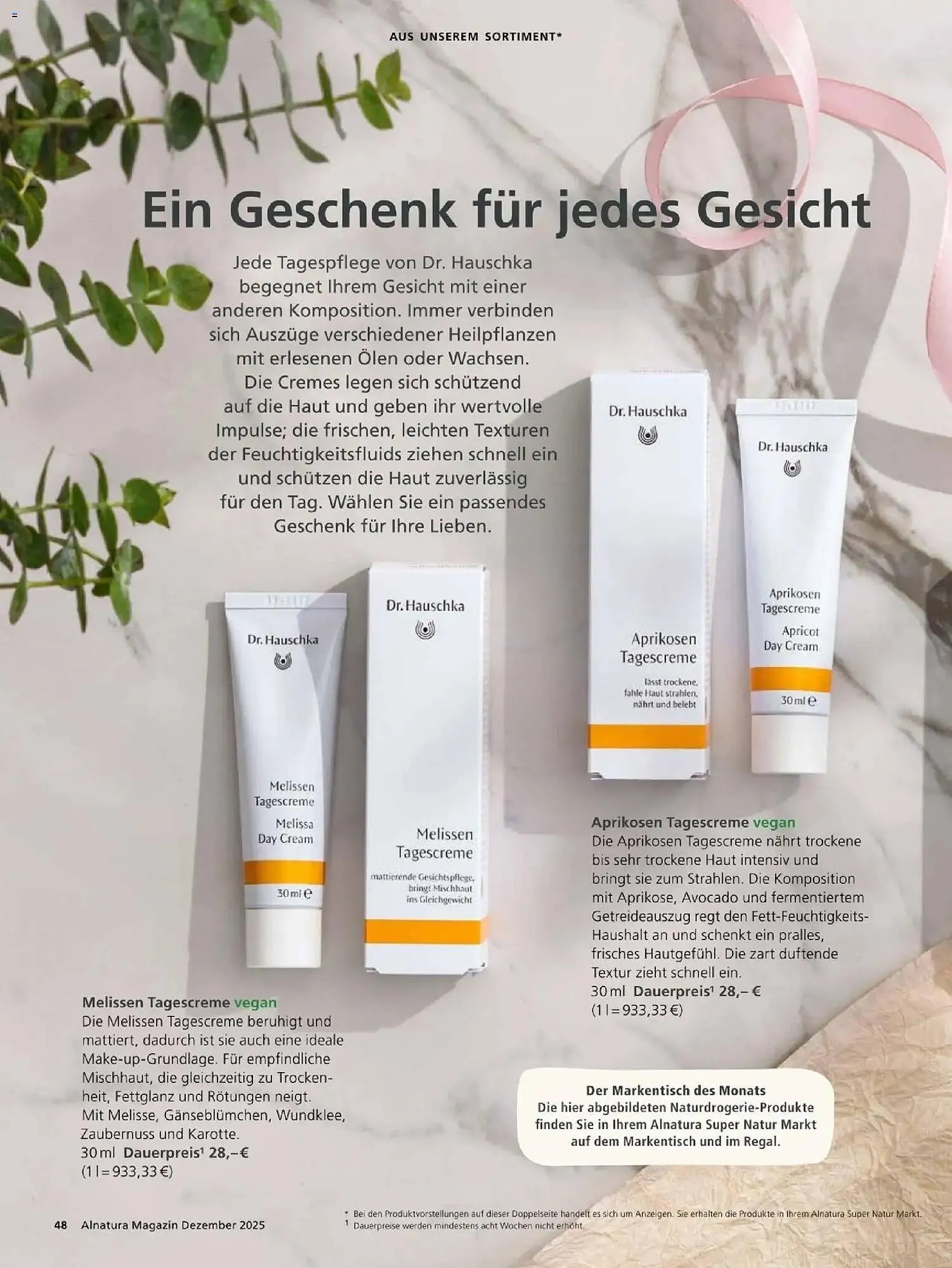 Alnatura Prospekt von 1. Dezember bis 31. Dezember 2025 - Prospekt seite 48