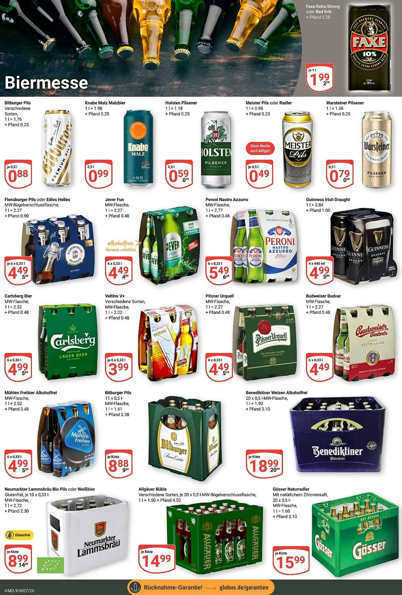 Globus Prospekt von 9. Februar bis 14. Februar 2026 - Prospekt seite 16