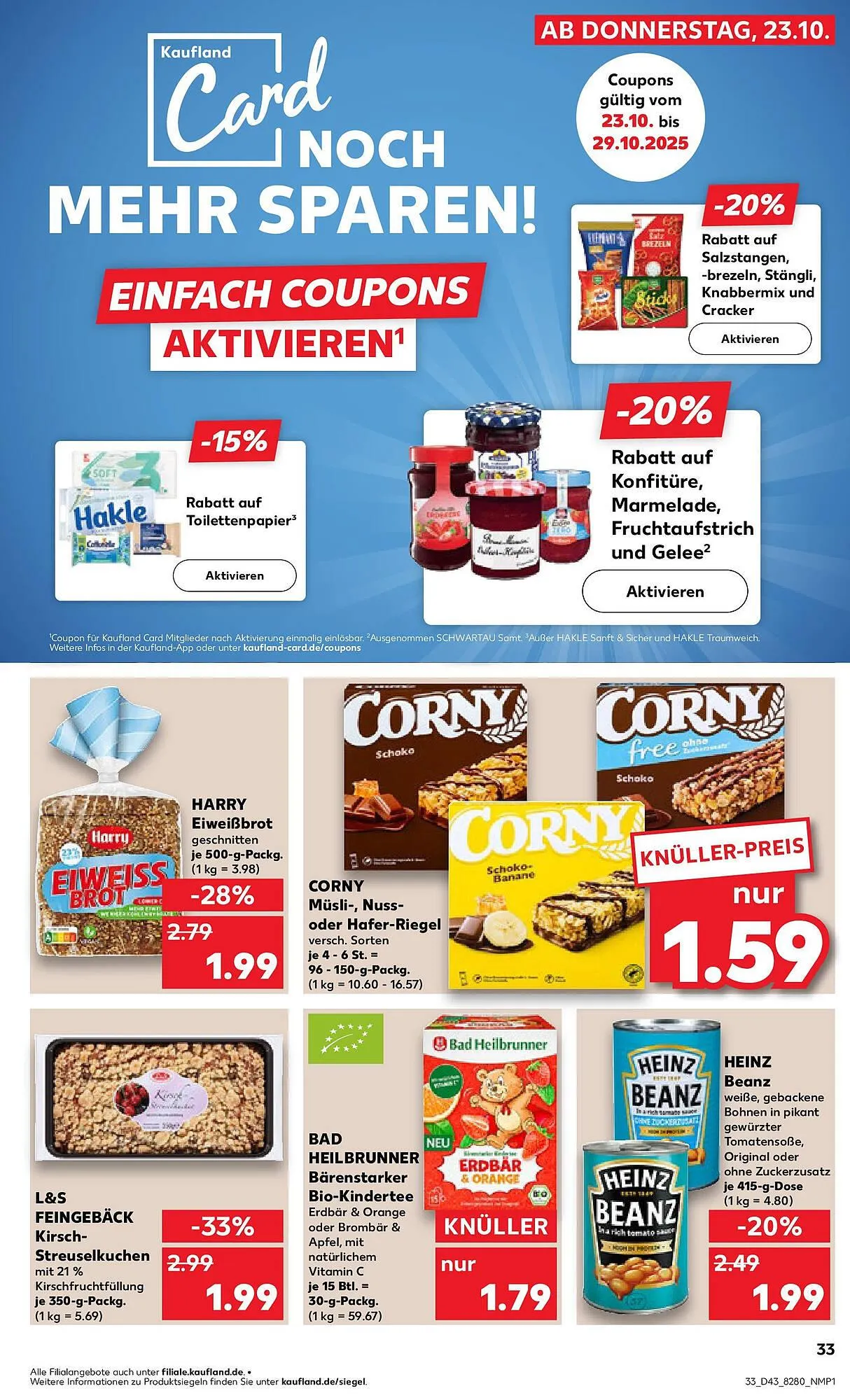 Kaufland Prospekt von 26. Oktober bis 29. Oktober 2025 - Prospekt seite 33