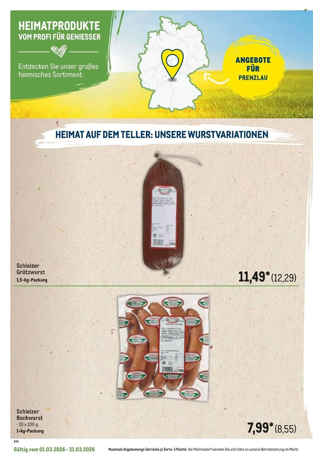 METRO Prospekt von 1. März bis 31. März 2026 - Prospekt seite 82