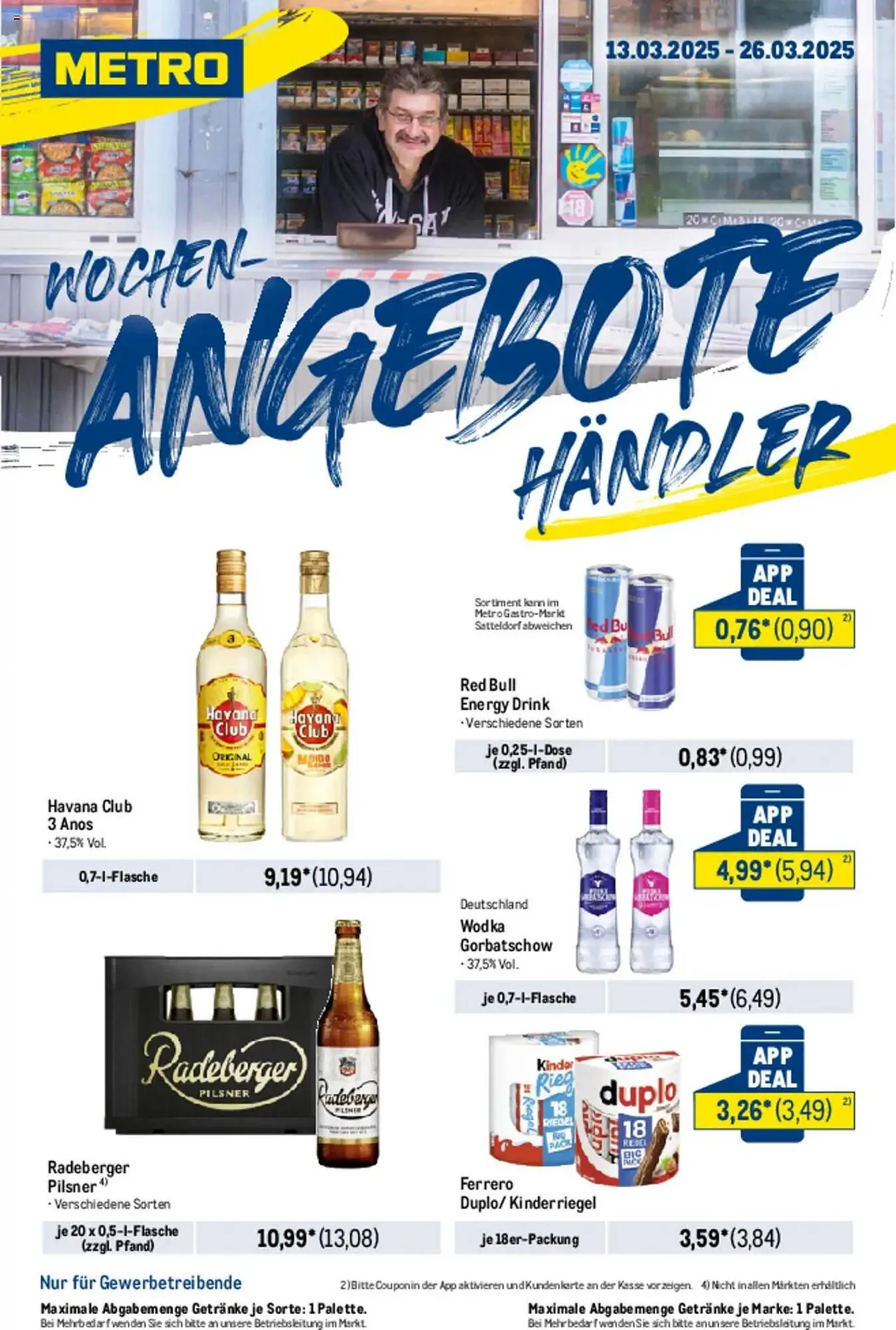 METRO Prospekt von 13. März bis 26. März 2025 - Prospekt seite 1