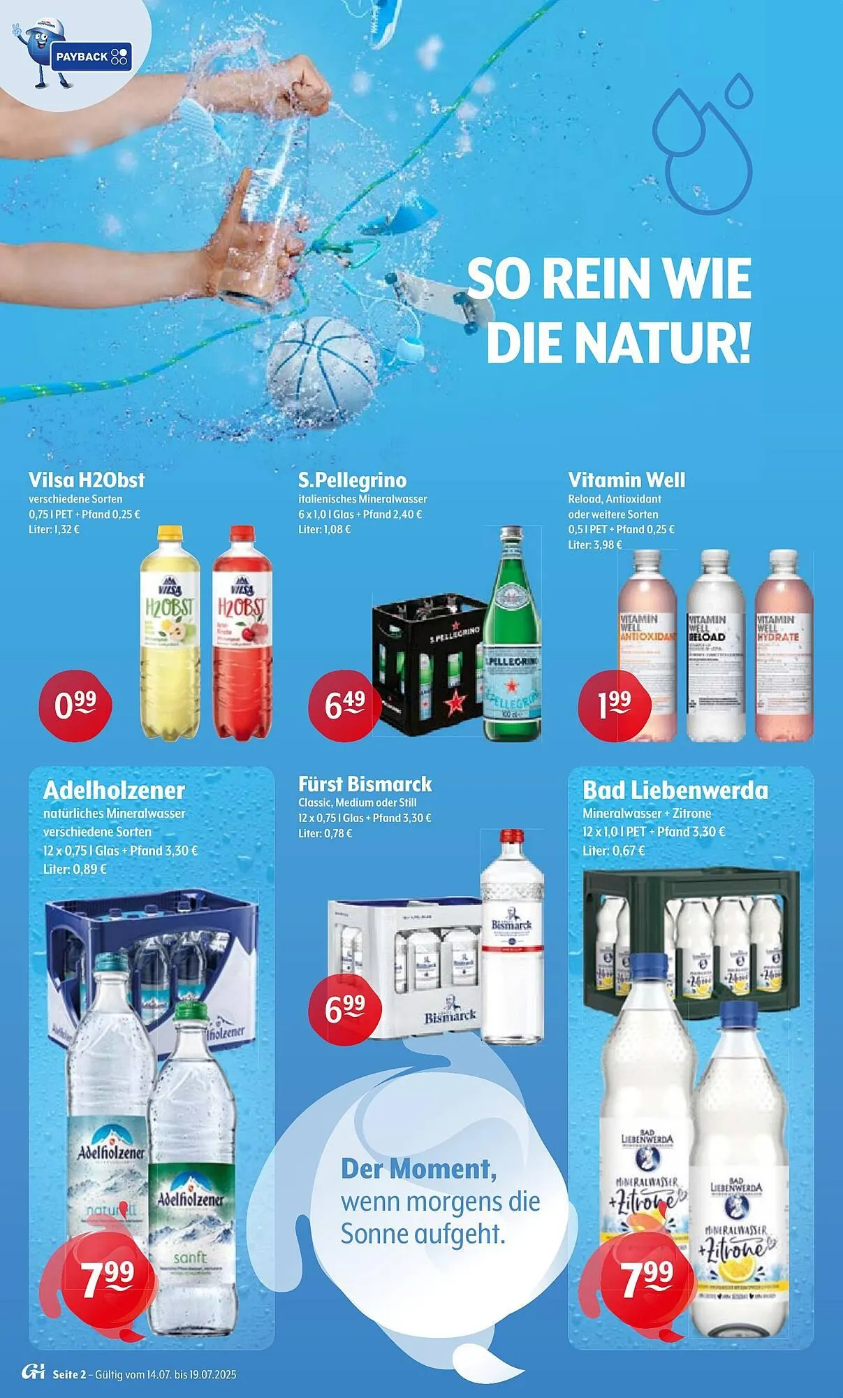 Getränke Hoffmann Prospekt von 14. Juli bis 19. Juli 2025 - Prospekt seite 2