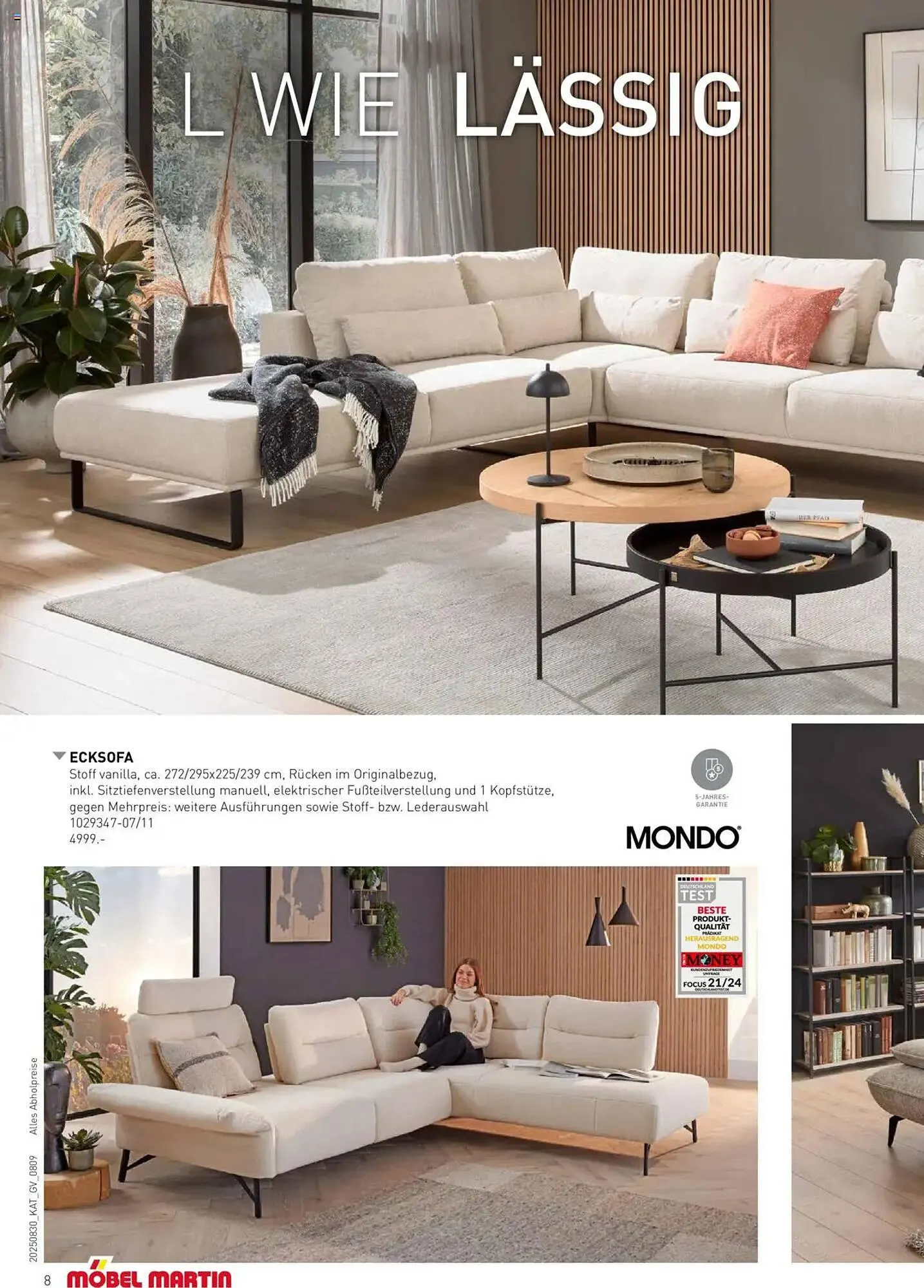 Möbel Martin Prospekt von 30. August bis 31. Dezember 2025 - Prospekt seite 8