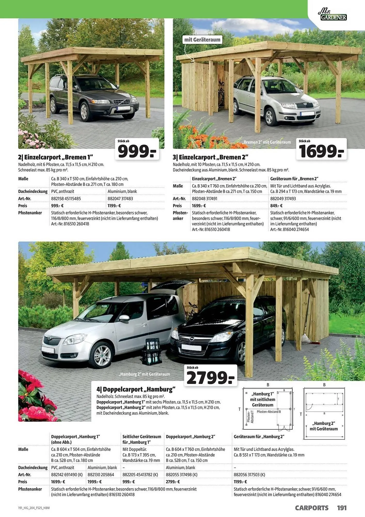 Hagebau Prospekt von 19. September bis 31. Dezember 2025 - Prospekt seite 191