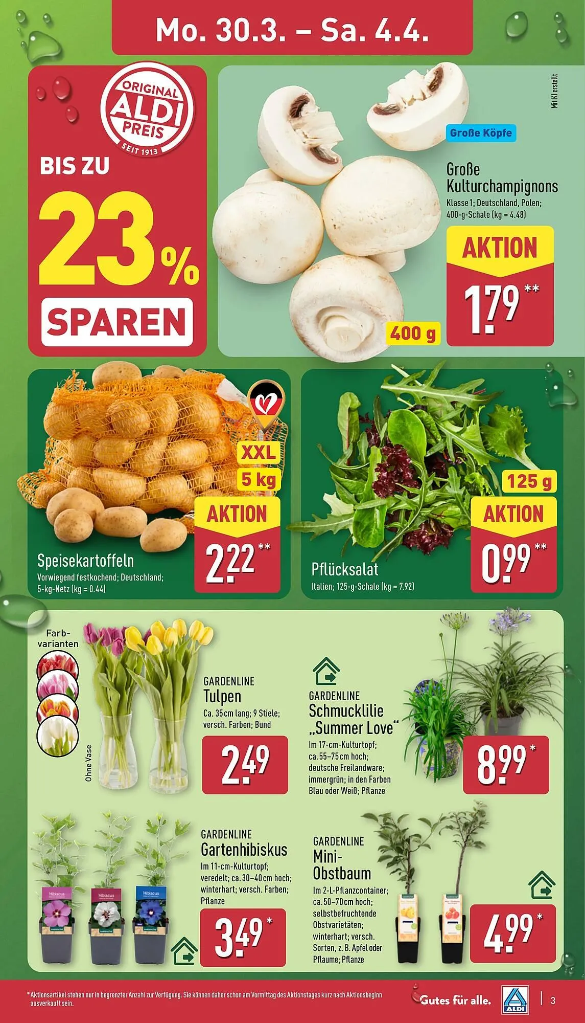 Aldi Nord Prospekt von 30. März bis 4. April 2026 - Prospekt seite 3