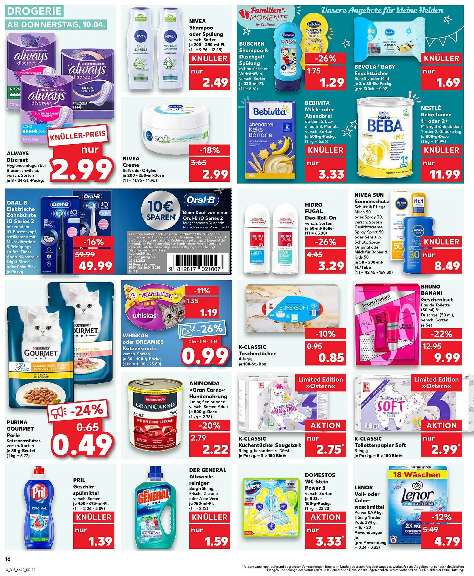 Kaufland Prospekt von 13. April bis 16. April 2025 - Prospekt seite 7