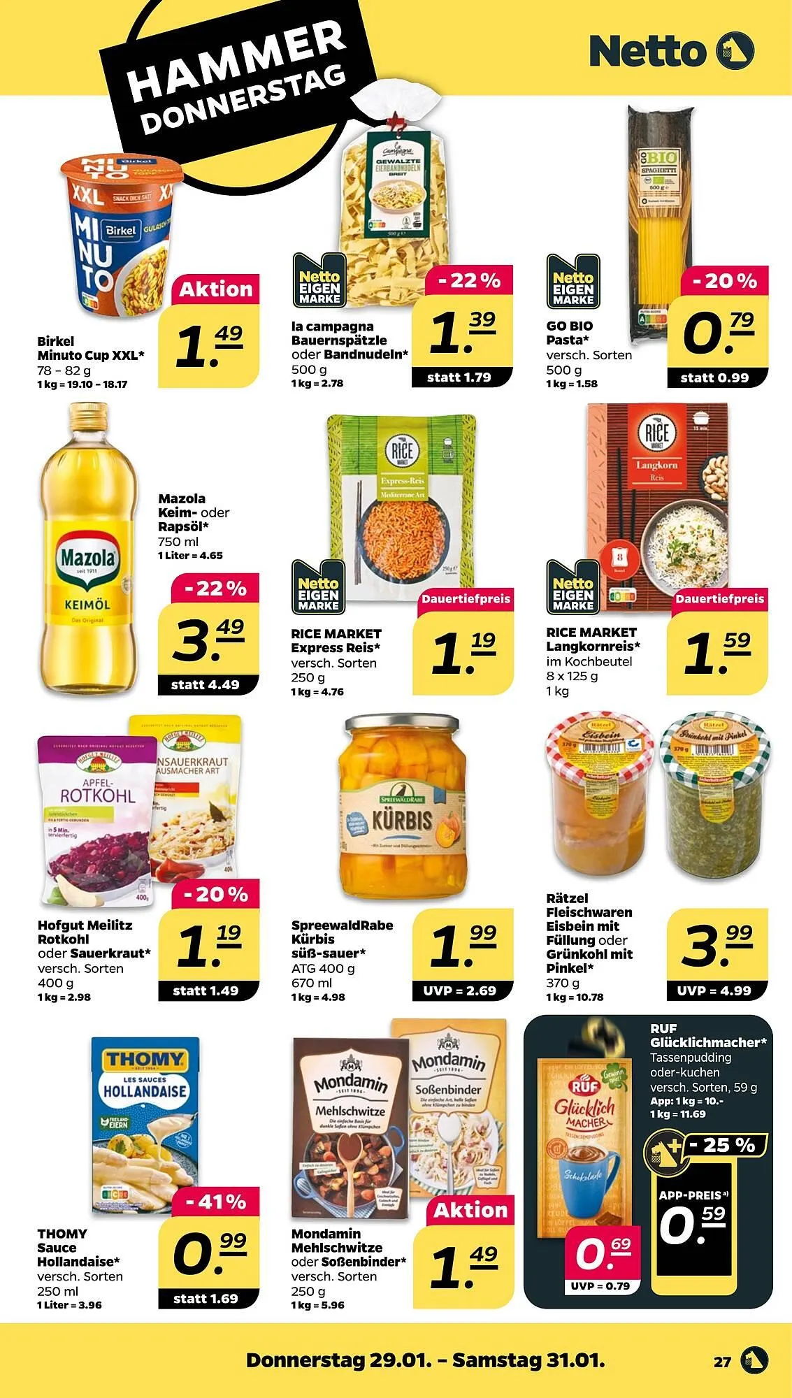 NETTO Prospekt von 26. Januar bis 31. Januar 2026 - Prospekt seite 29