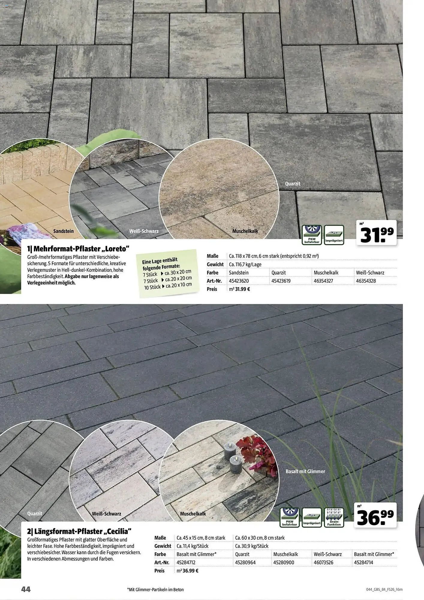 Hagebau Prospekt von 2. März bis 31. Dezember 2026 - Prospekt seite 44