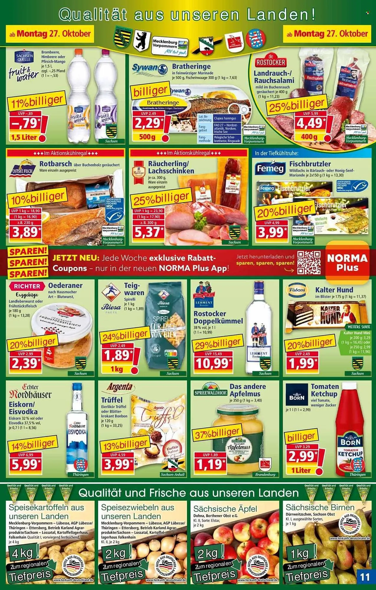 Norma Prospekt von 27. Oktober bis 2. November 2025 - Prospekt seite 11