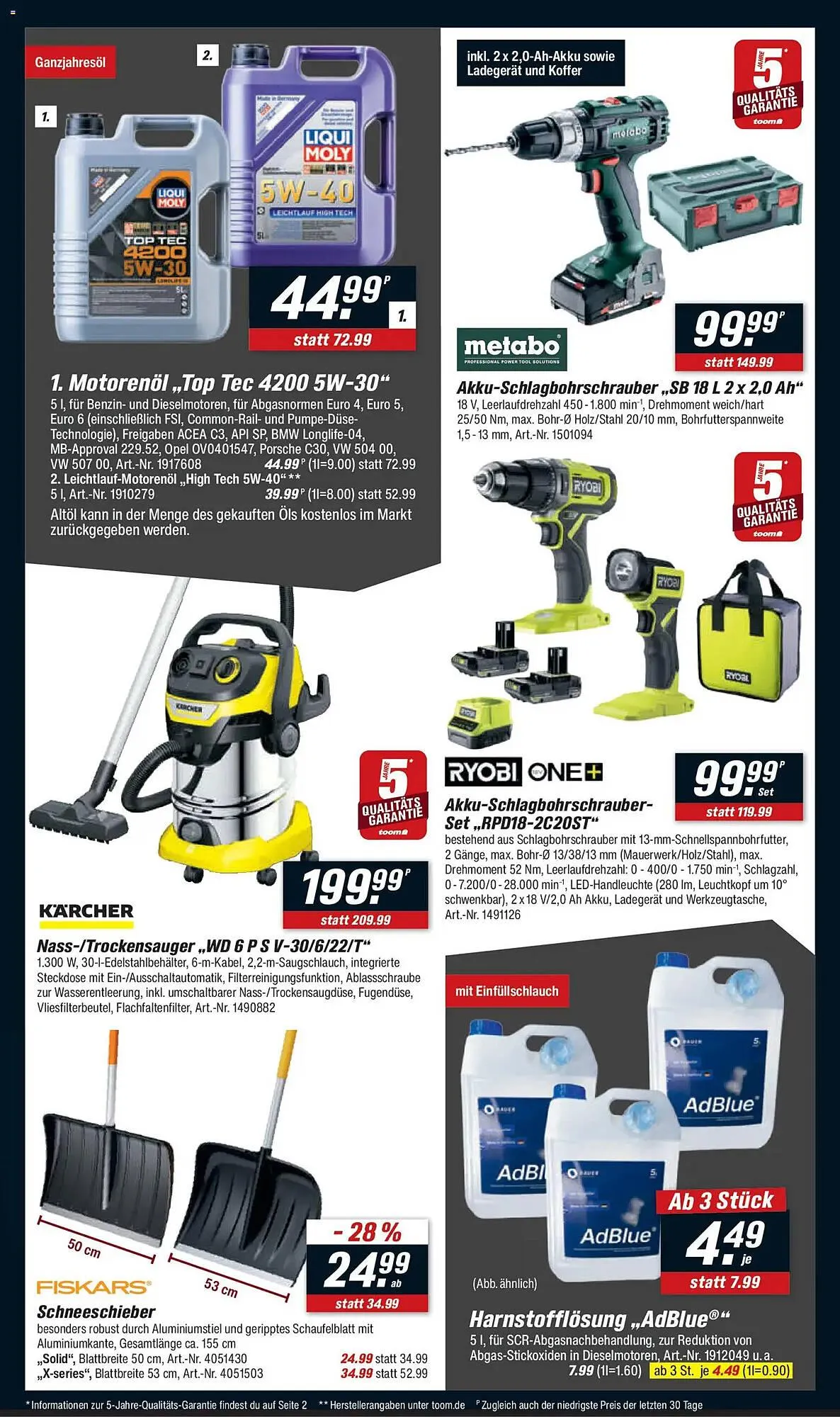 Toom Baumarkt Prospekt von 22. November bis 28. November 2025 - Prospekt seite 6