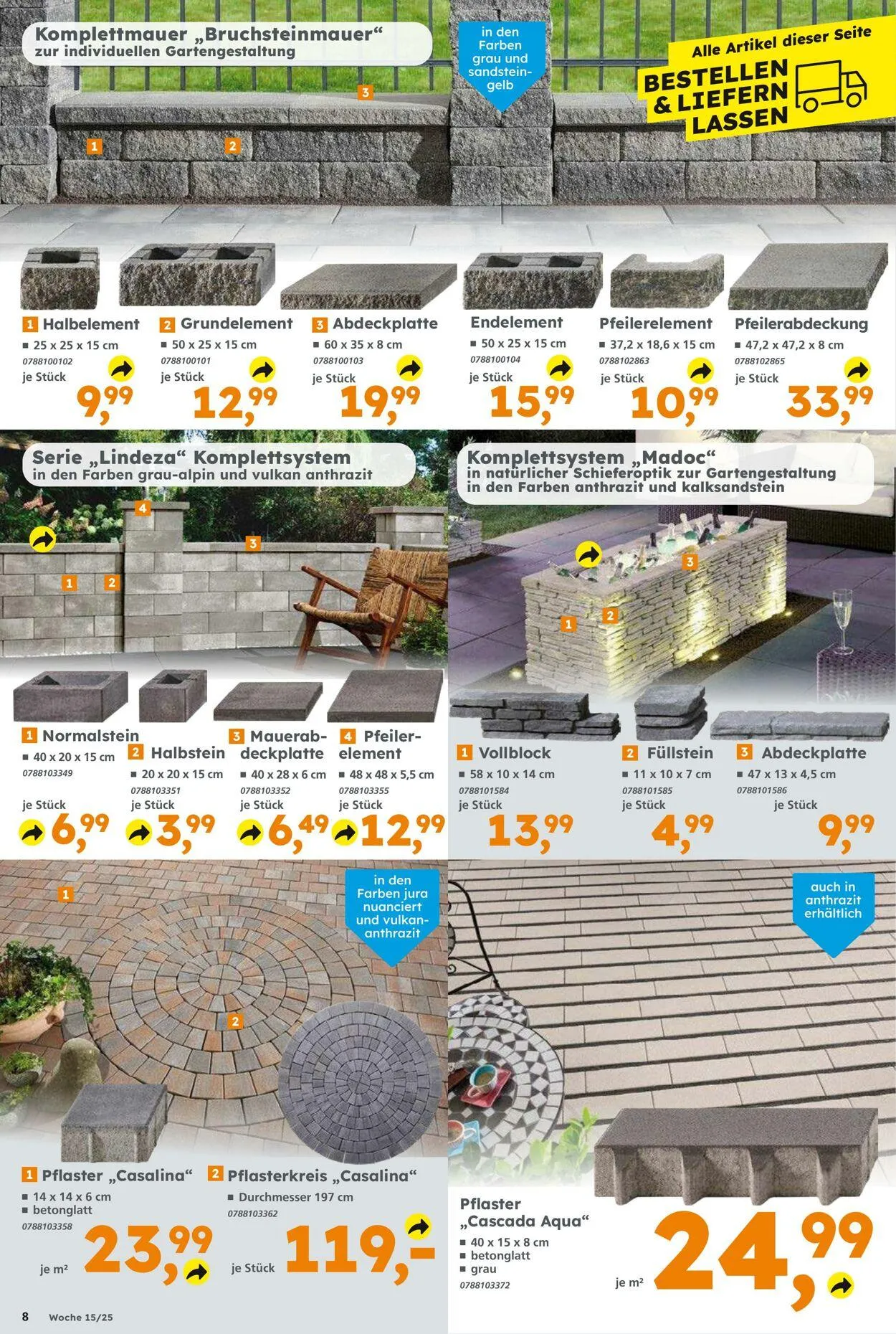 Globus Baumarkt Aktueller Prospekt von 6. April bis 12. April 2025 - Prospekt seite 8