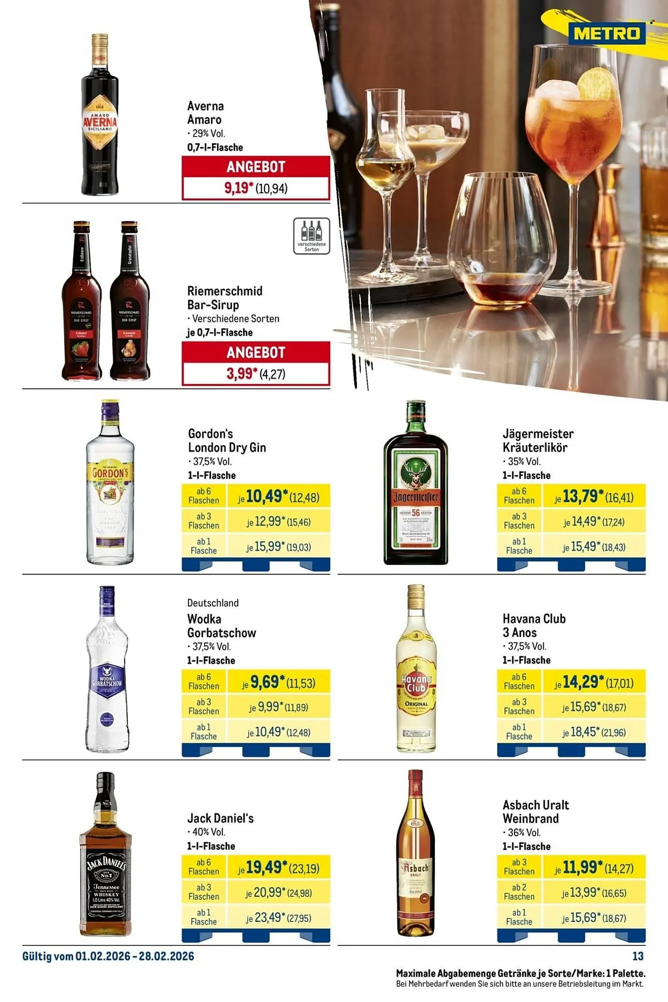 METRO Prospekt von 1. Februar bis 28. Februar 2026 - Prospekt seite 13