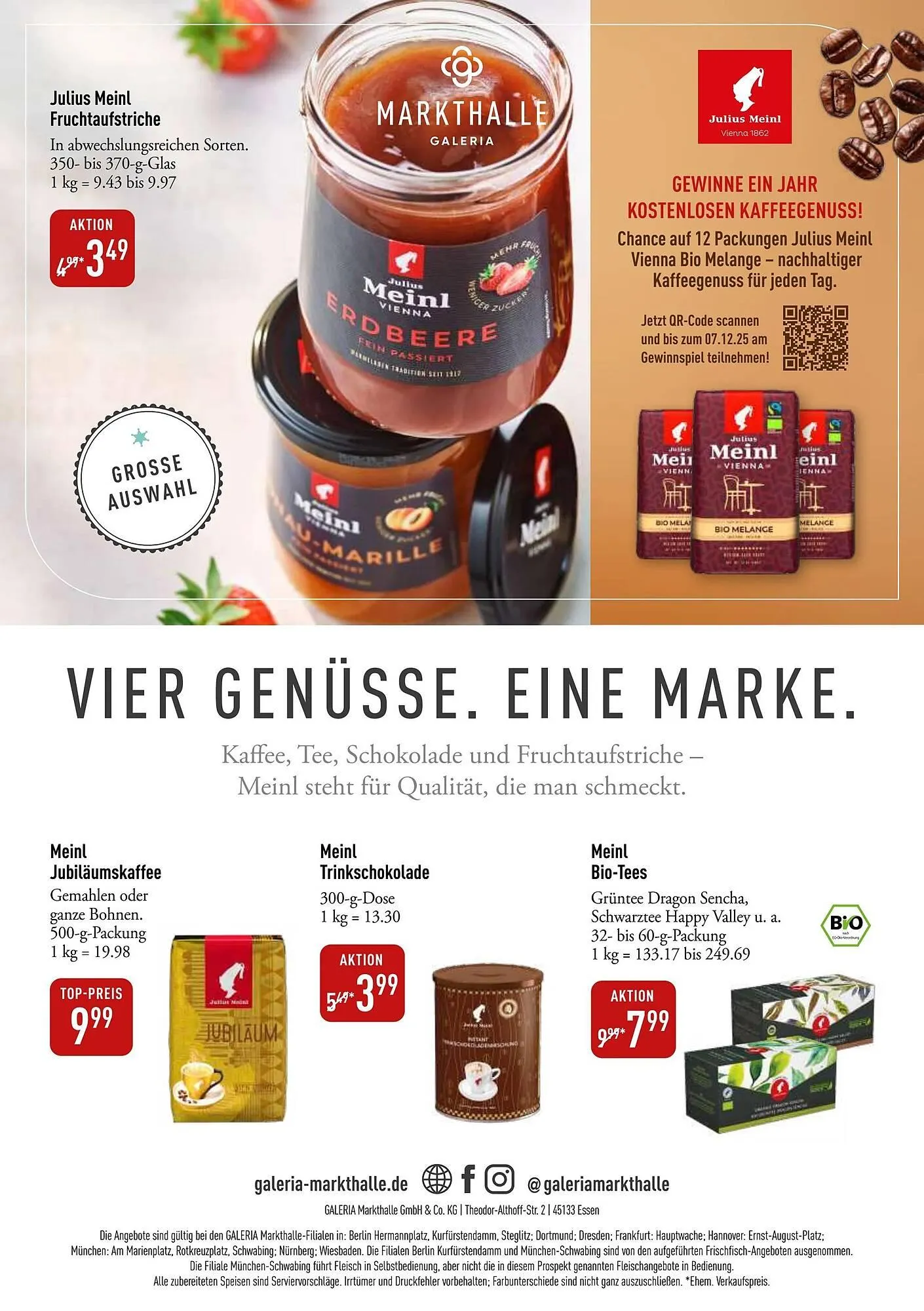 Galeria Markthalle Prospekt von 24. November bis 1. Dezember 2025 - Prospekt seite 12