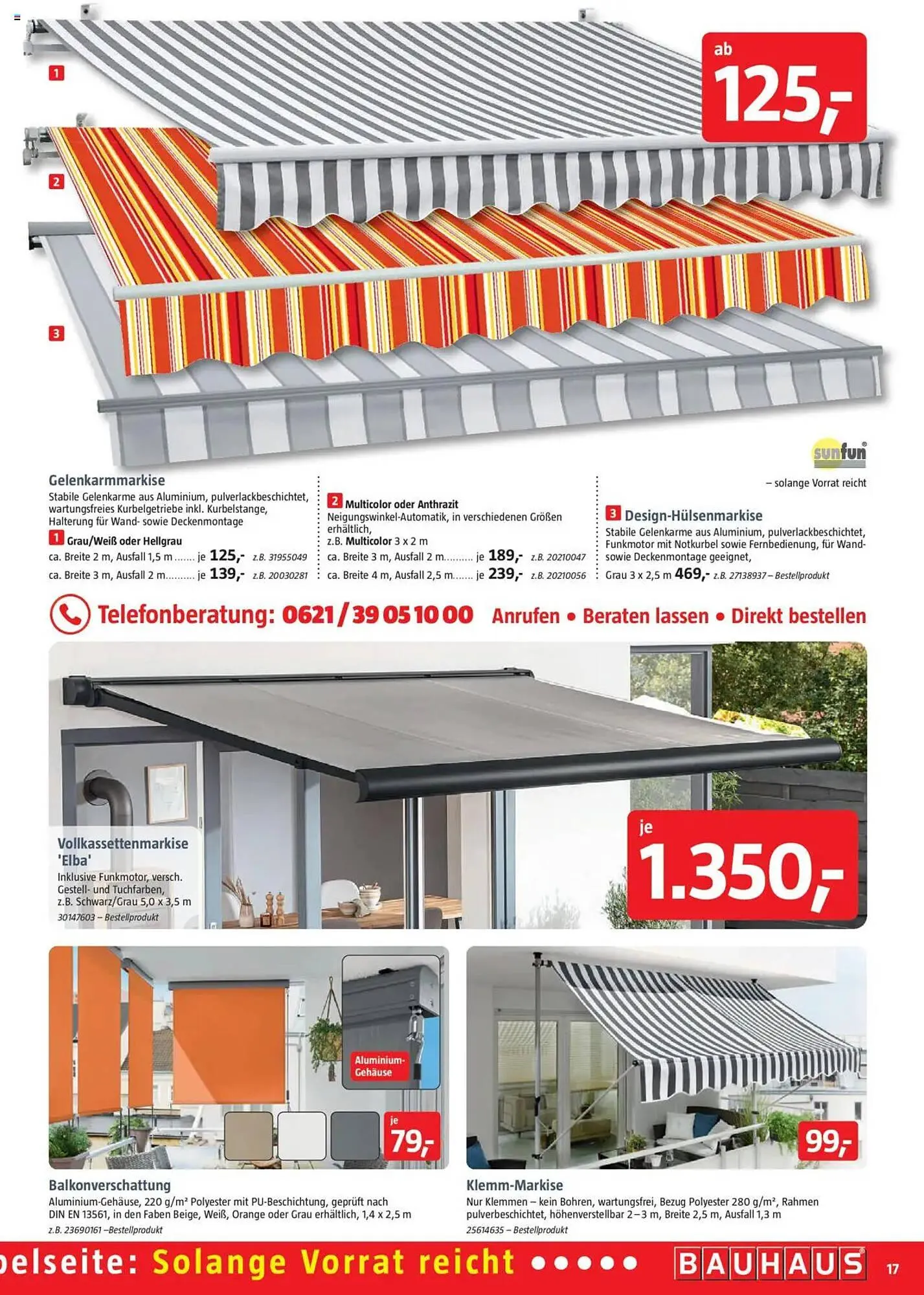 Bauhaus Prospekt von 31. Mai bis 28. Juni 2025 - Prospekt seite 17