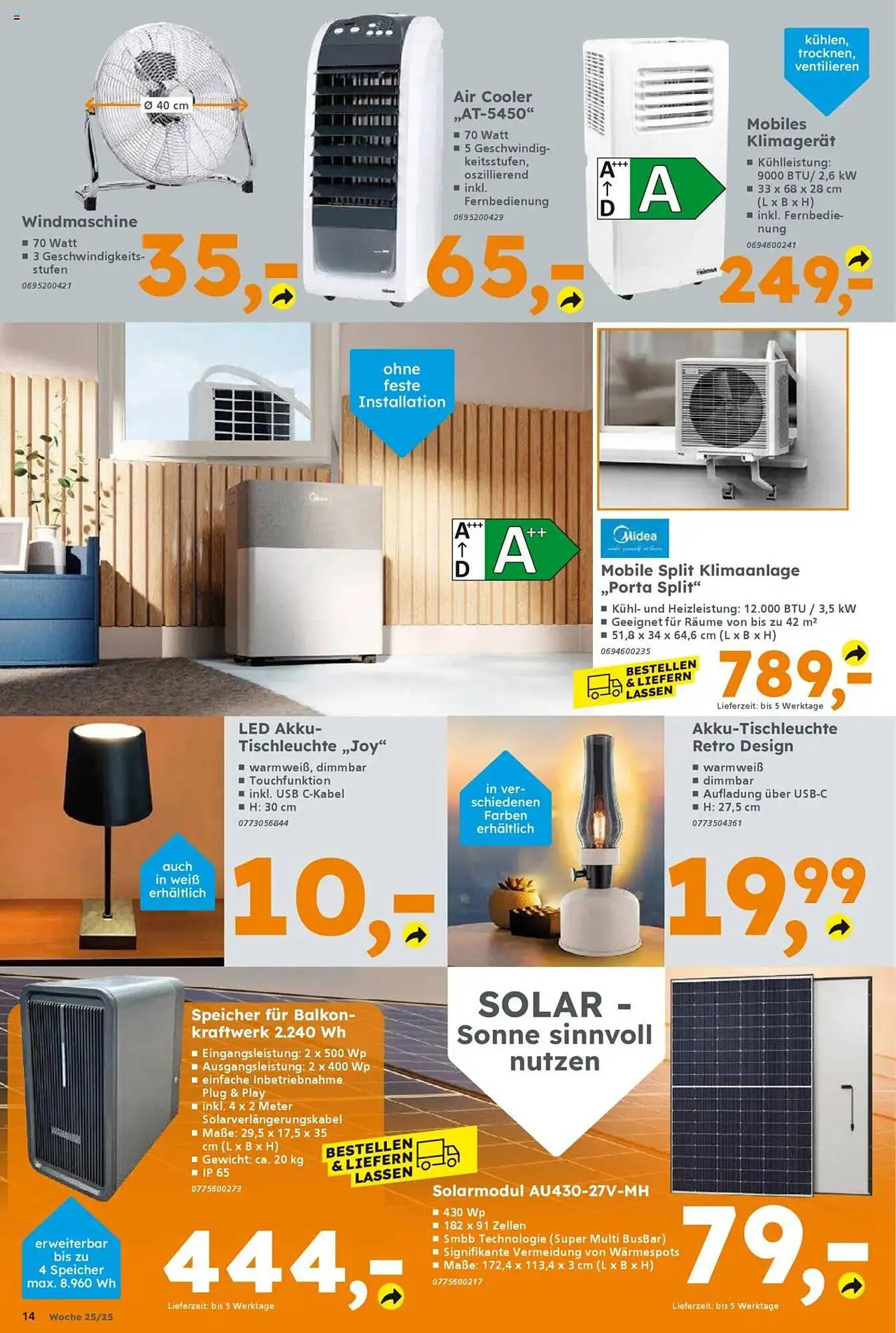 Globus Baumarkt Prospekt von 16. Juni bis 21. Juni 2025 - Prospekt seite 14