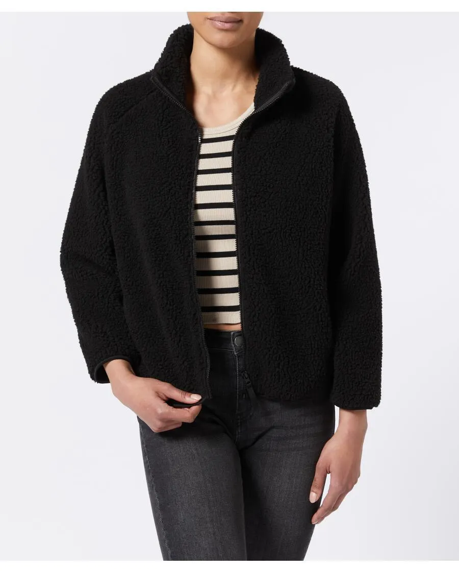 Fleecejacke in Teddyoptik Janina, Seitentaschen