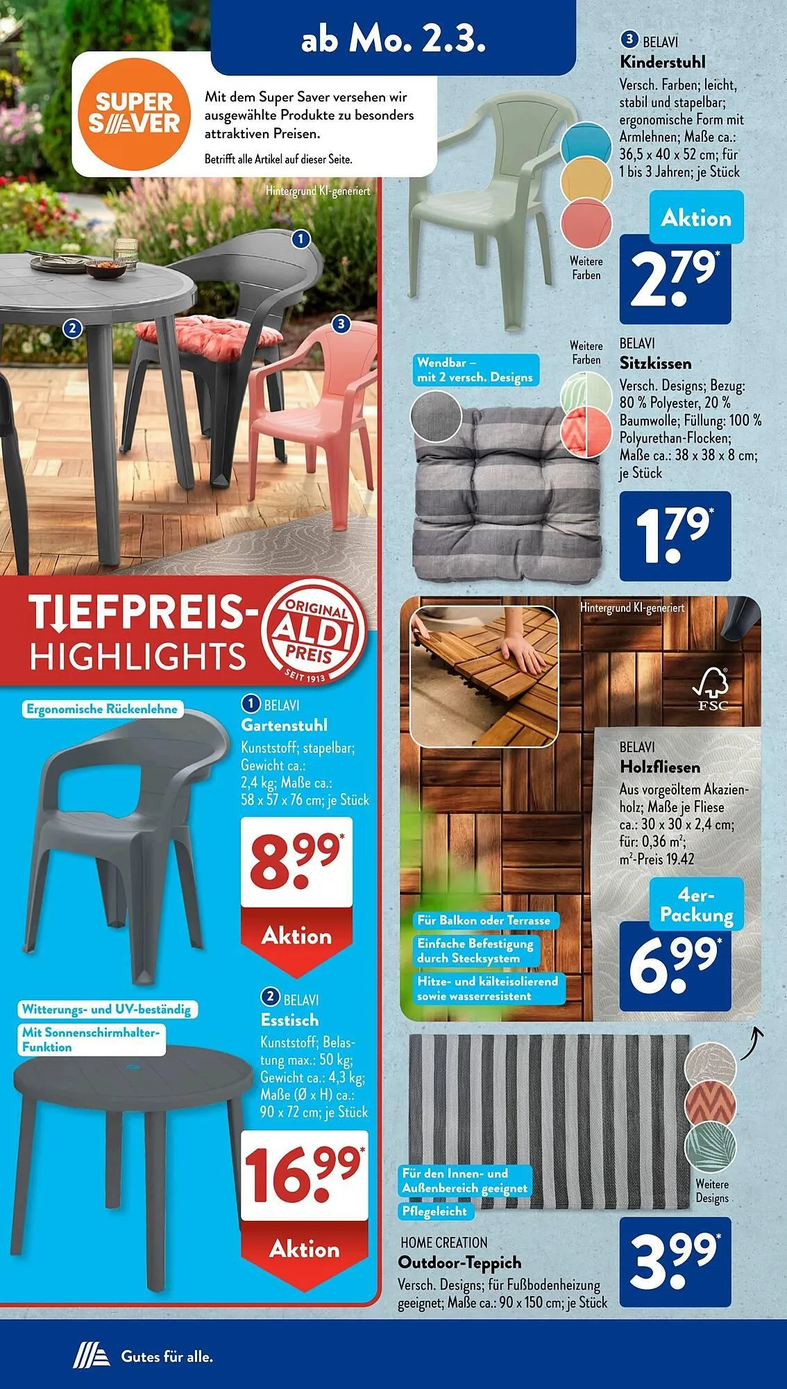 Aldi Süd Prospekt von 2. März bis 8. März 2026 - Prospekt seite 2