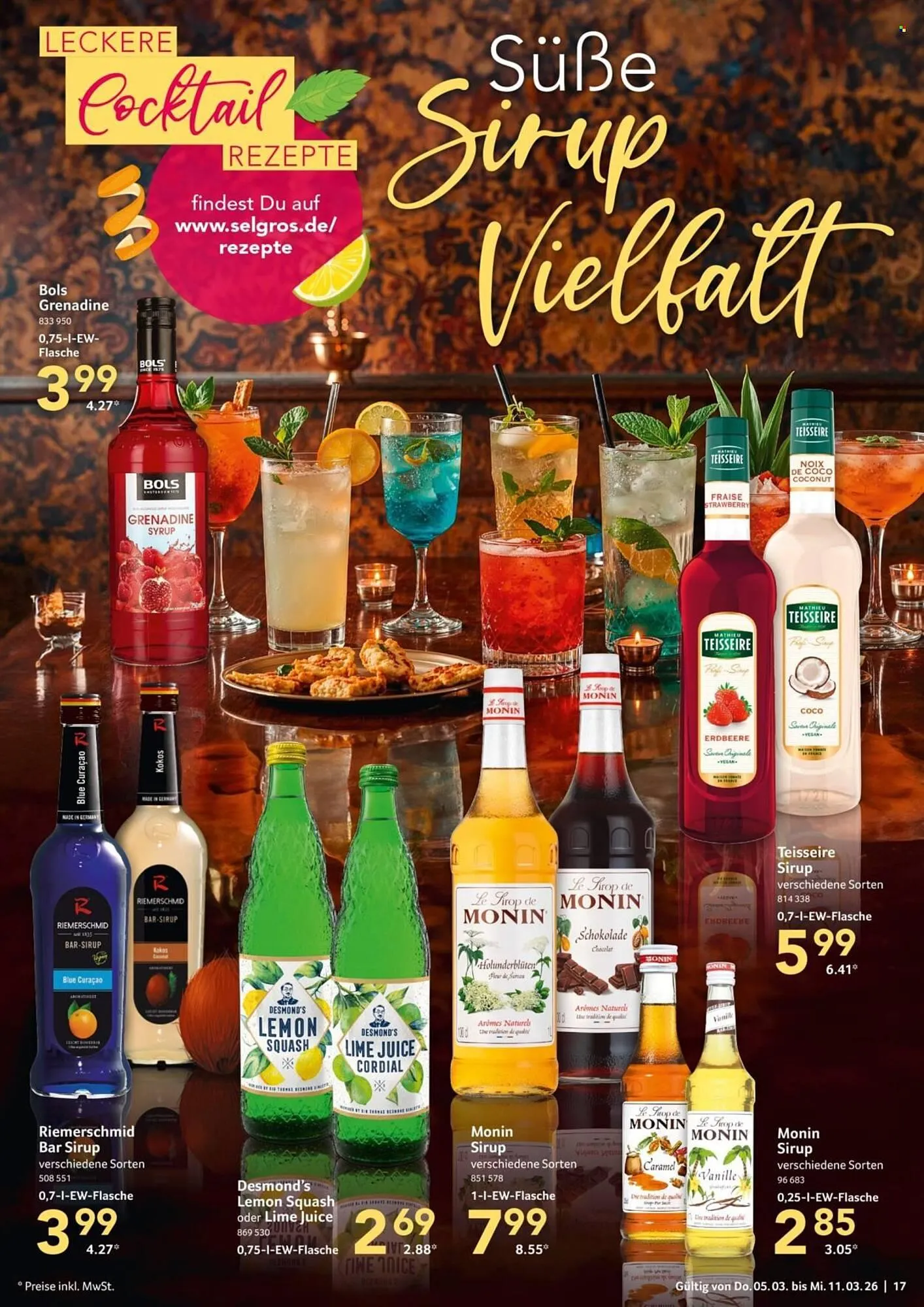 Selgros Prospekt von 5. März bis 11. März 2026 - Prospekt seite 17