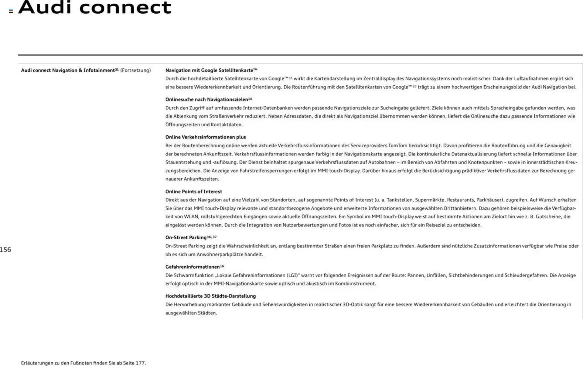 Audi Prospekt von 29. Januar bis 9. Januar 2026 - Prospekt seite 156