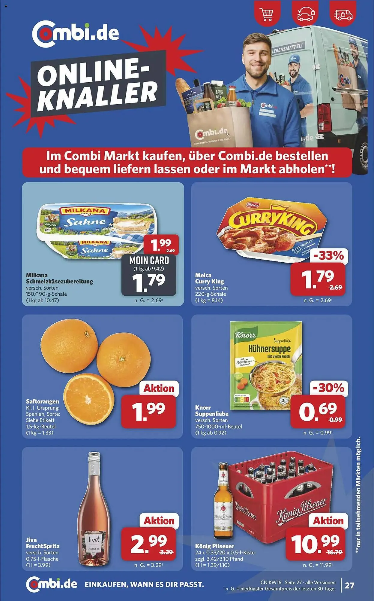 Combi Prospekt von 13. April bis 18. April 2026 - Prospekt seite 31