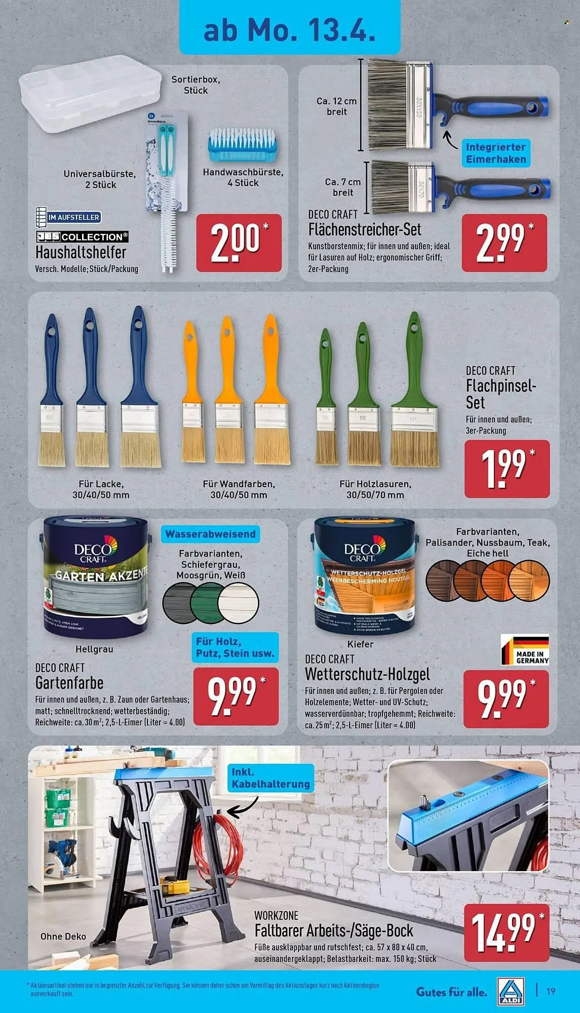 Aldi Nord Prospekt von 13. April bis 18. April 2026 - Prospekt seite 23