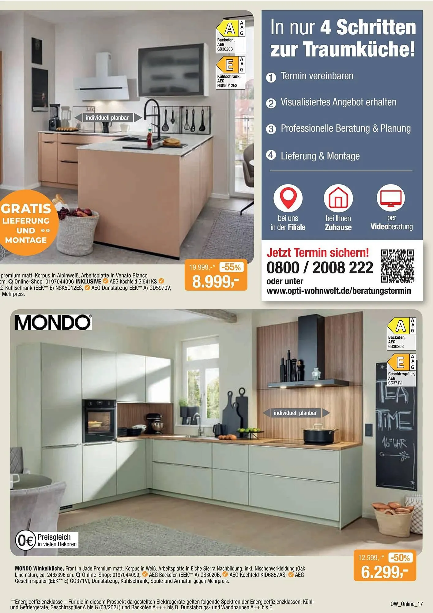 Opti Wohnwelt Prospekt von 9. Dezember bis 19. Dezember 2026 - Prospekt seite 17