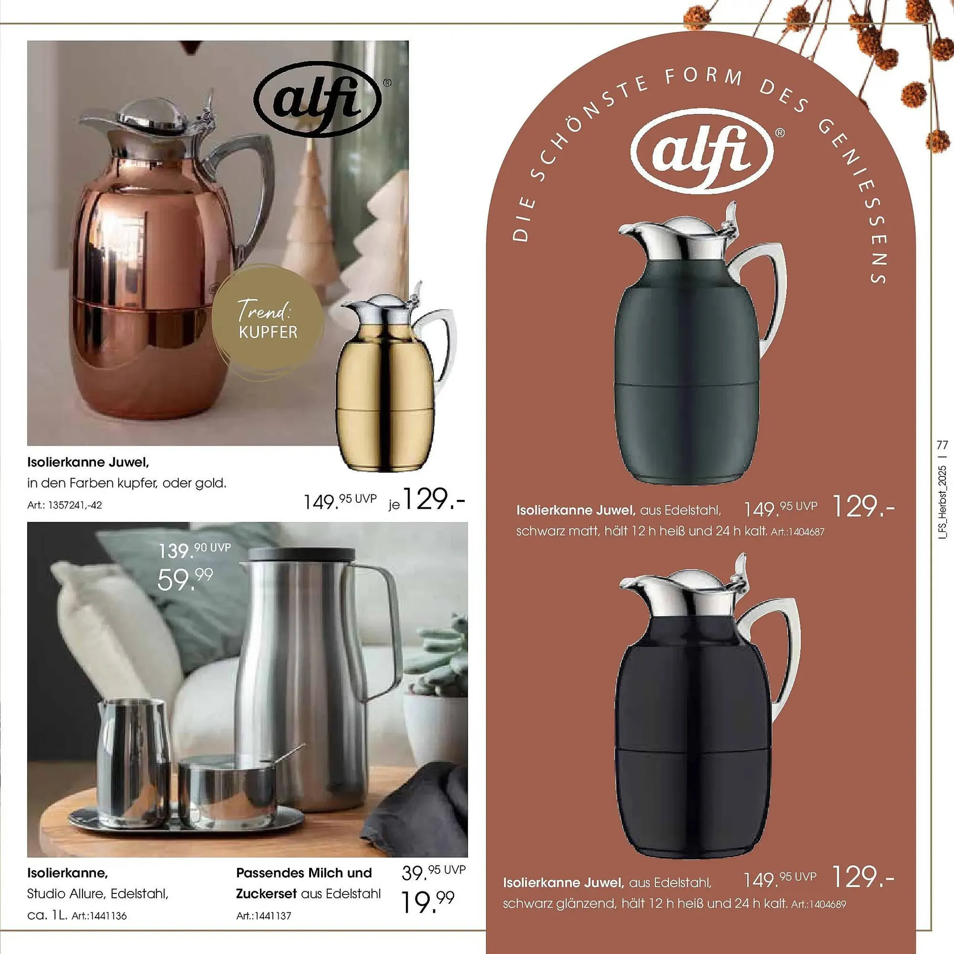 Zurbrüggen Prospekt von 19. Oktober bis 31. Januar 2026 - Prospekt seite 77