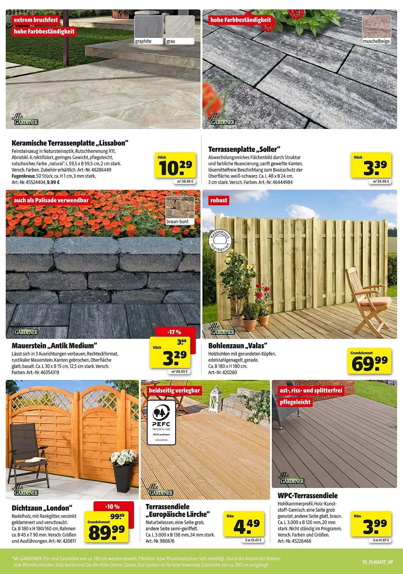 Hagebau Prospekt von 18. April bis 25. April 2026 - Prospekt seite 10