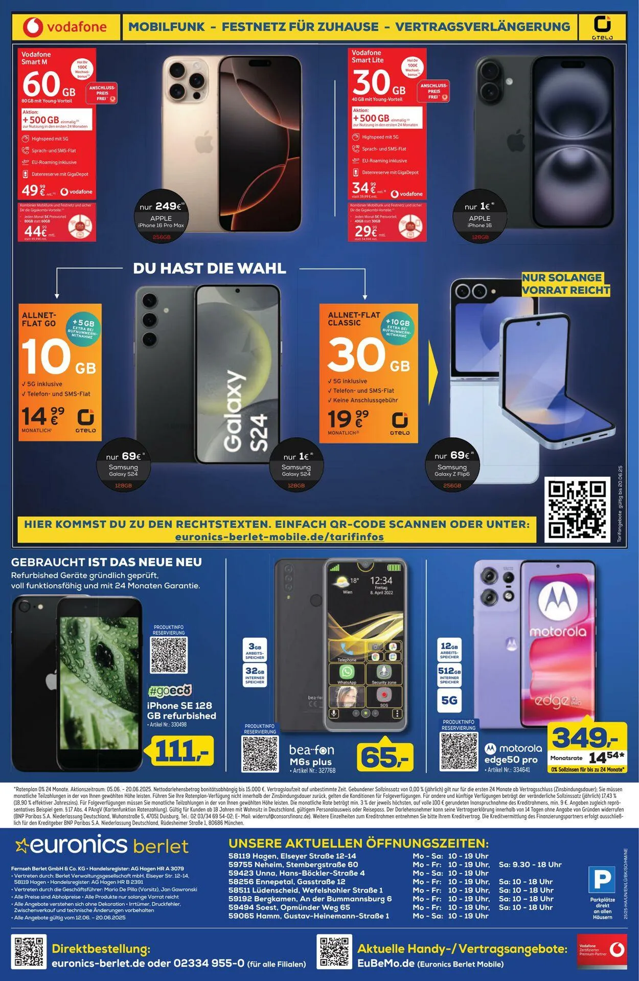 Berlet Aktueller Prospekt von 11. Juni bis 20. Juni 2025 - Prospekt seite 10