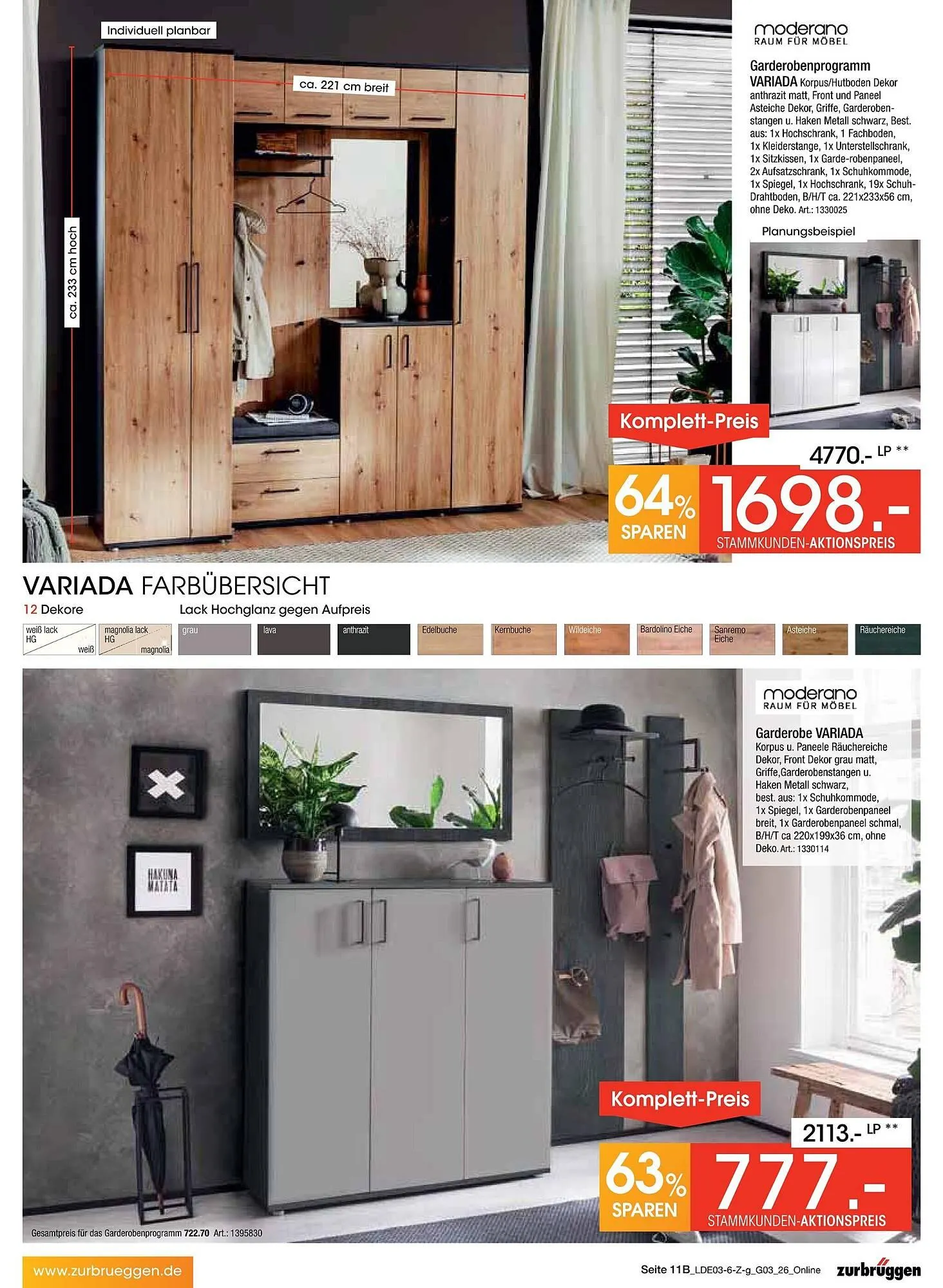 Zurbrüggen Prospekt von 14. März bis 28. März 2026 - Prospekt seite 15