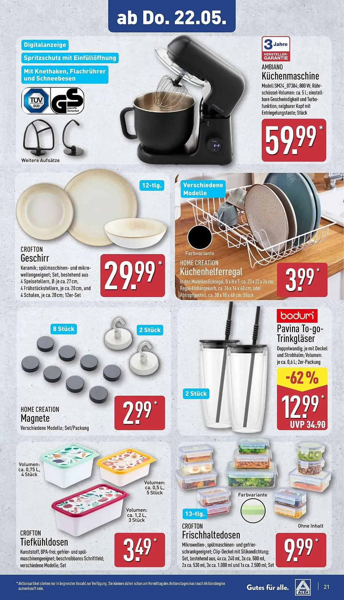 Aldi Nord Prospekt von 19. Mai bis 25. Mai 2025 - Prospekt seite 25