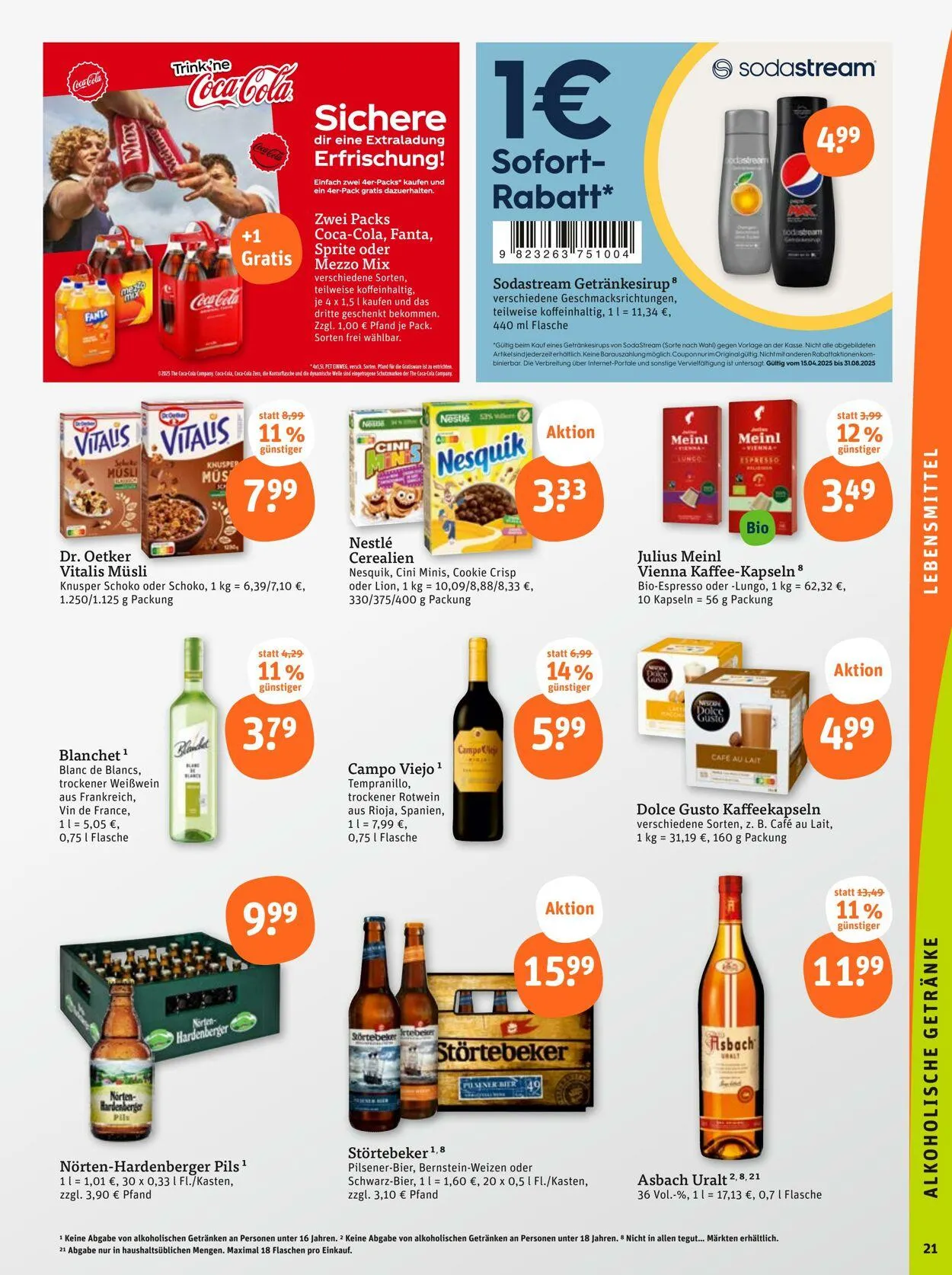 Tegut Aktueller Prospekt von 30. Juni bis 6. Juli 2025 - Prospekt seite 23