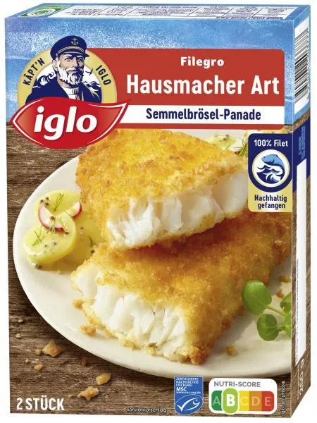 Iglo Filegro Hausmacher Art Semmelbrösel-Panade 250 g