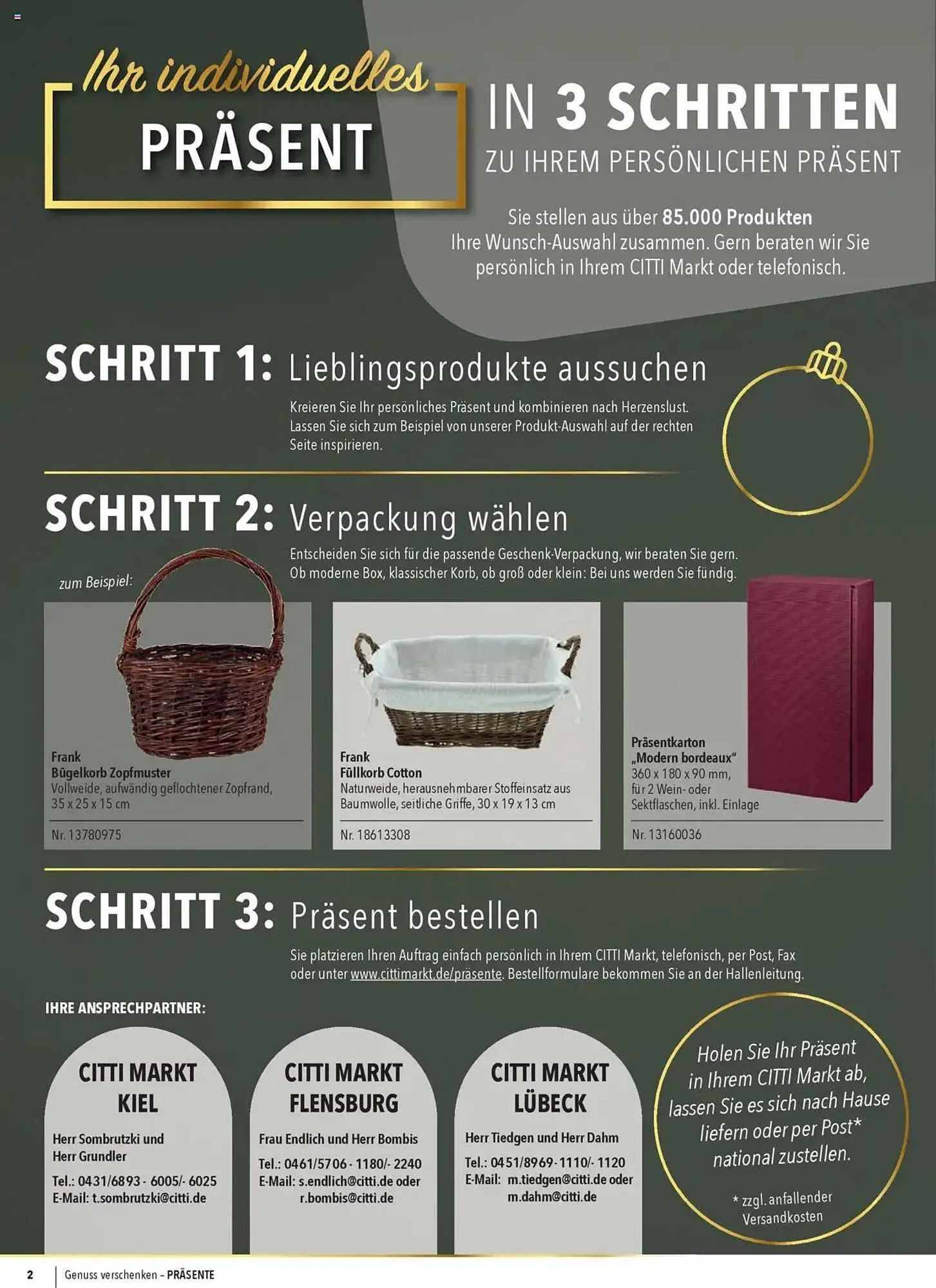 CITTI Markt Prospekt von 22. Oktober bis 31. Dezember 2025 - Prospekt seite 2