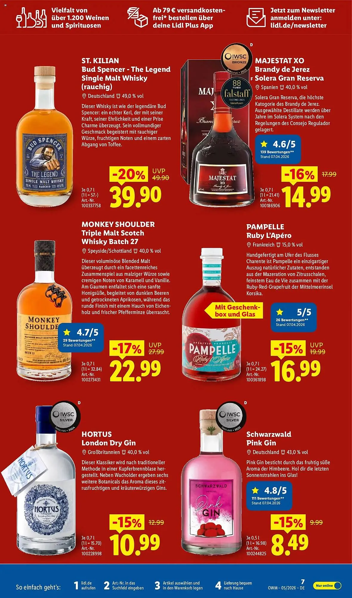 Lidl Prospekt von 1. Mai bis 31. Mai 2026 - Prospekt seite 7