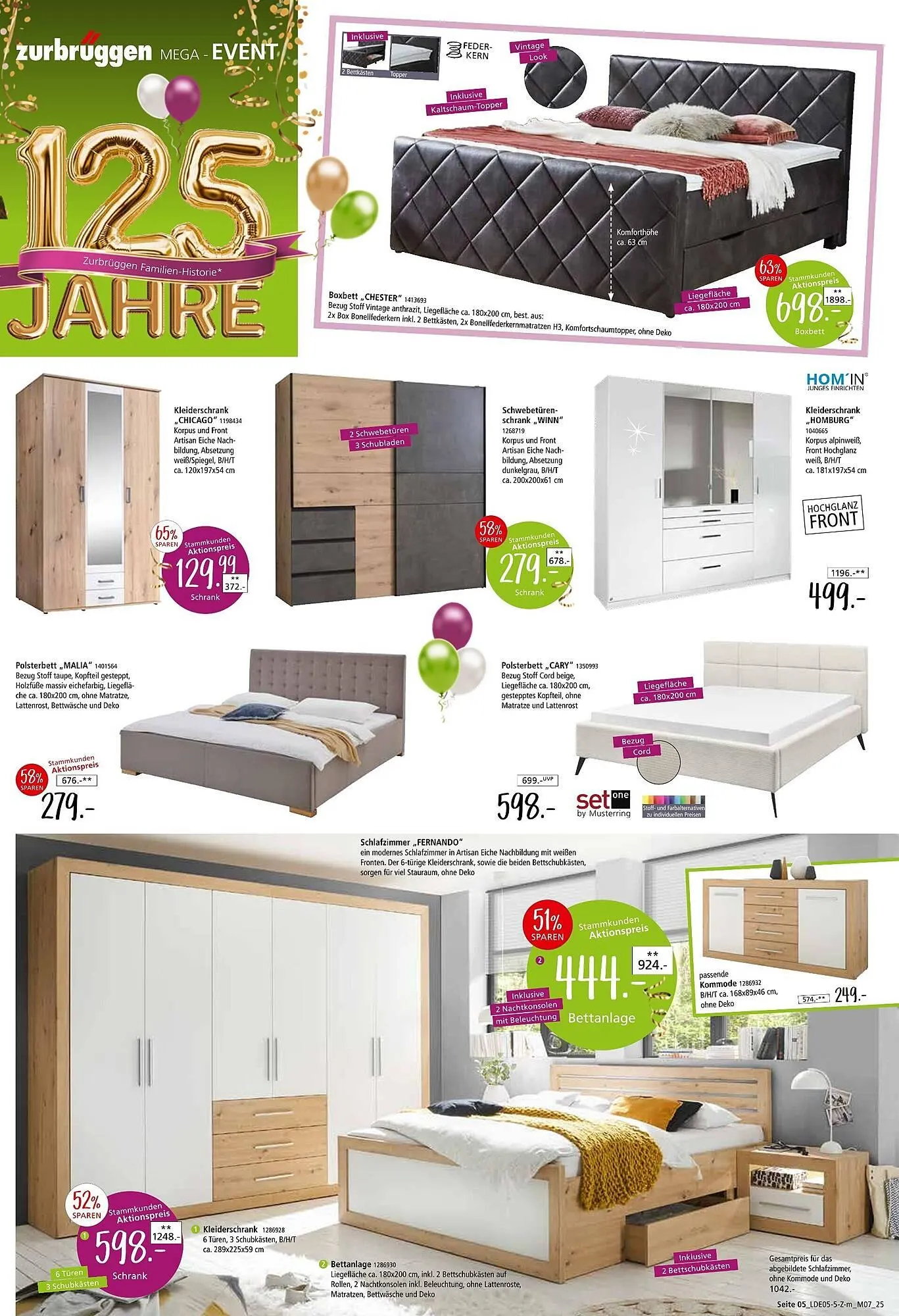 Zurbrüggen Prospekt von 17. Mai bis 14. Juni 2025 - Prospekt seite 5