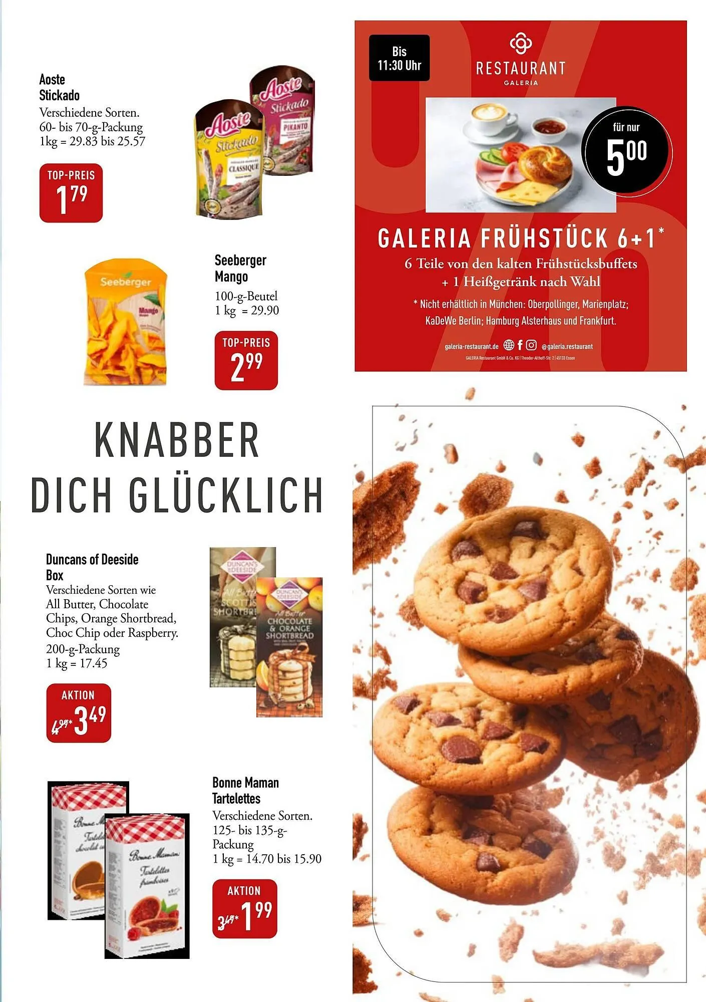 Galeria Markthalle Prospekt von 16. Februar bis 23. Februar 2026 - Prospekt seite 9