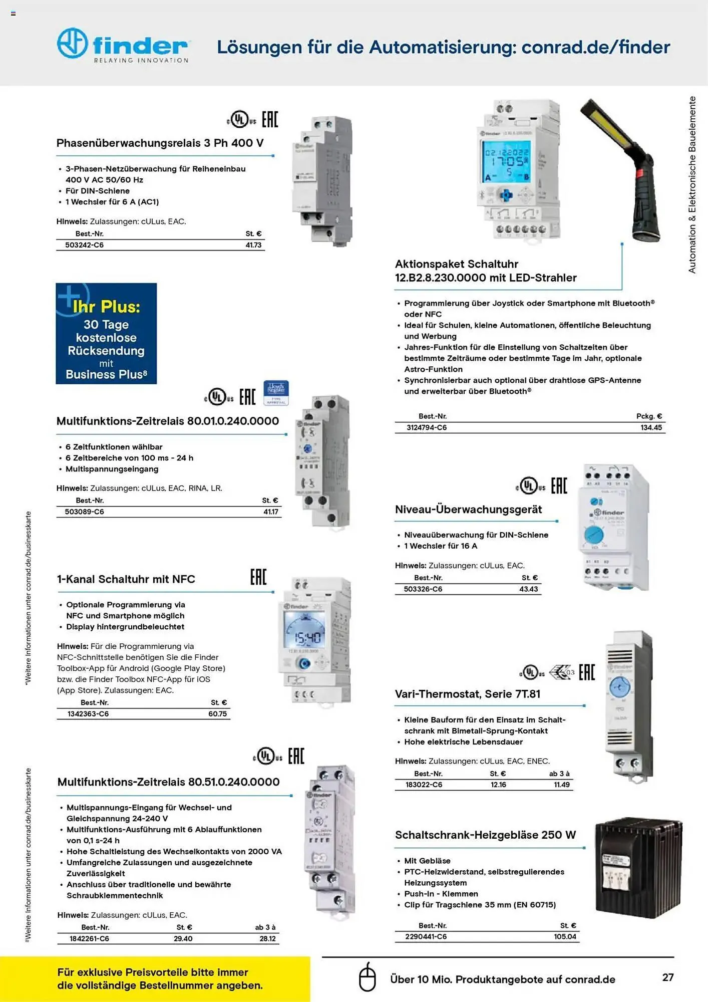 Conrad Prospekt von 27. März bis 18. Mai 2025 - Prospekt seite 29