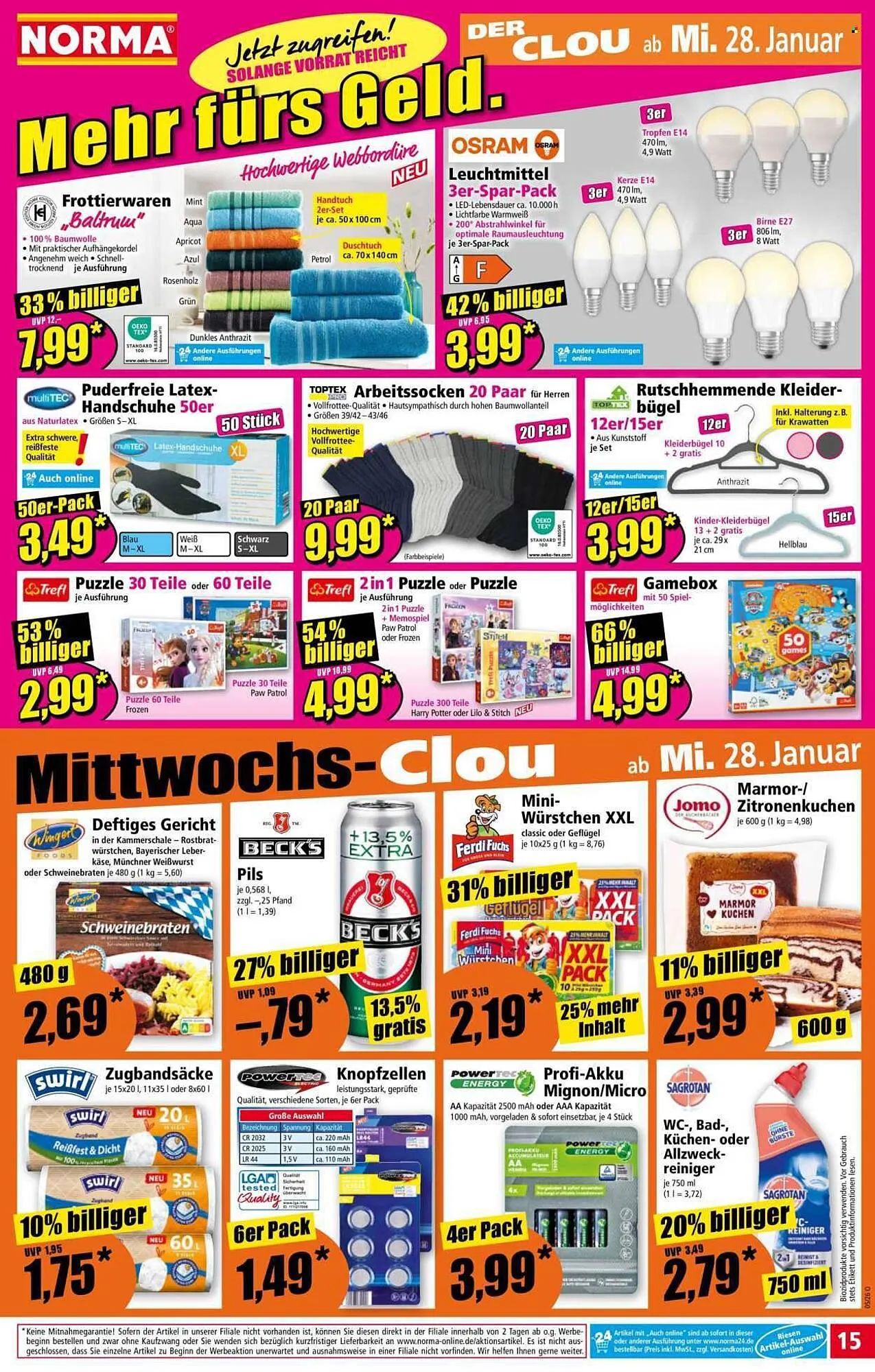 Norma Prospekt von 26. Januar bis 1. Februar 2026 - Prospekt seite 15