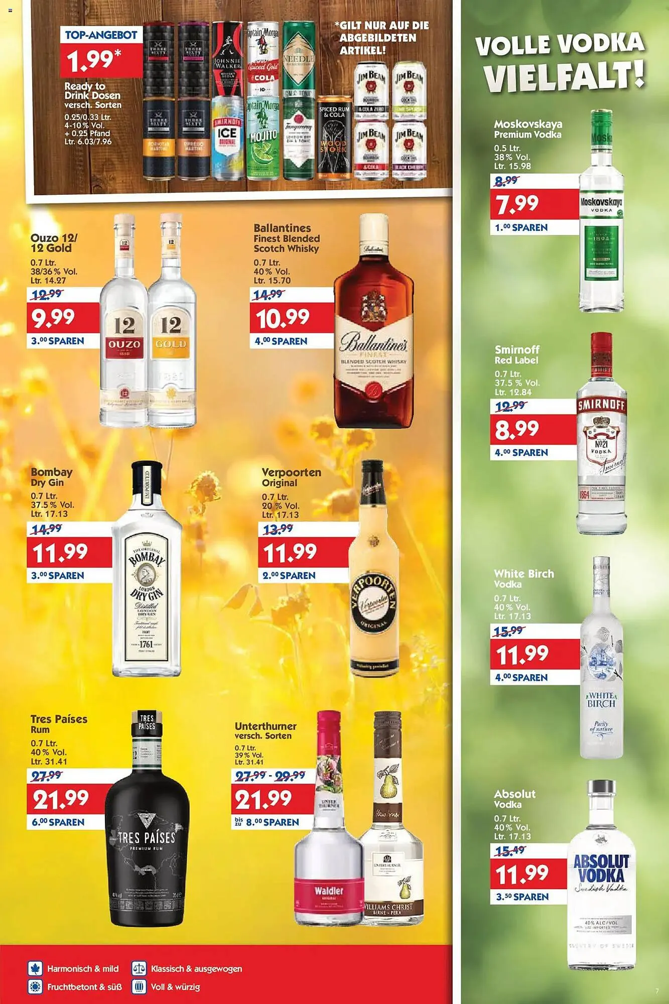 Hol'ab Getränkemarkt Prospekt von 23. März bis 28. März 2026 - Prospekt seite 7