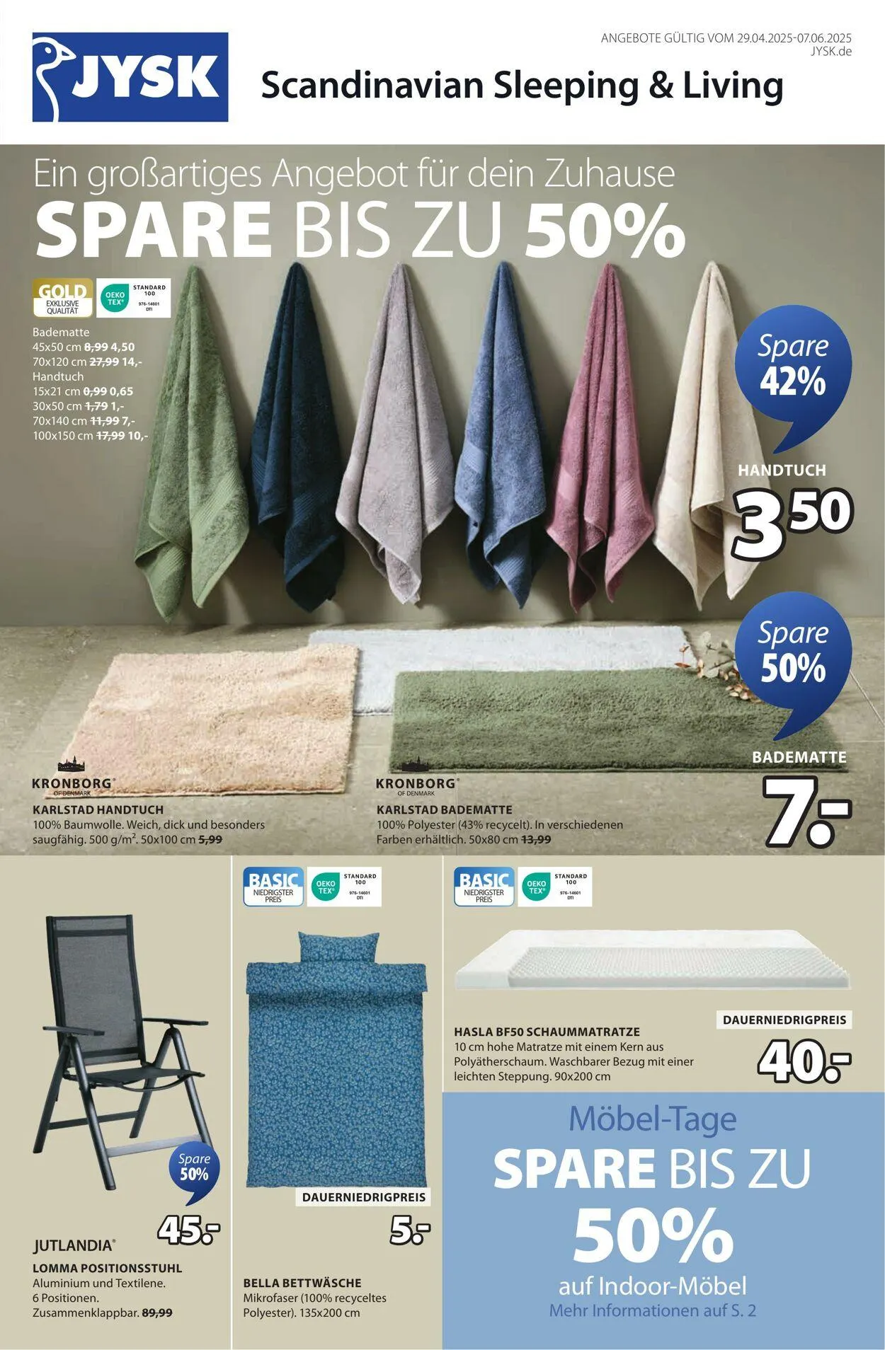 JYSK von 2. Juni bis 16. Juni 2025 - Prospekt seite 2