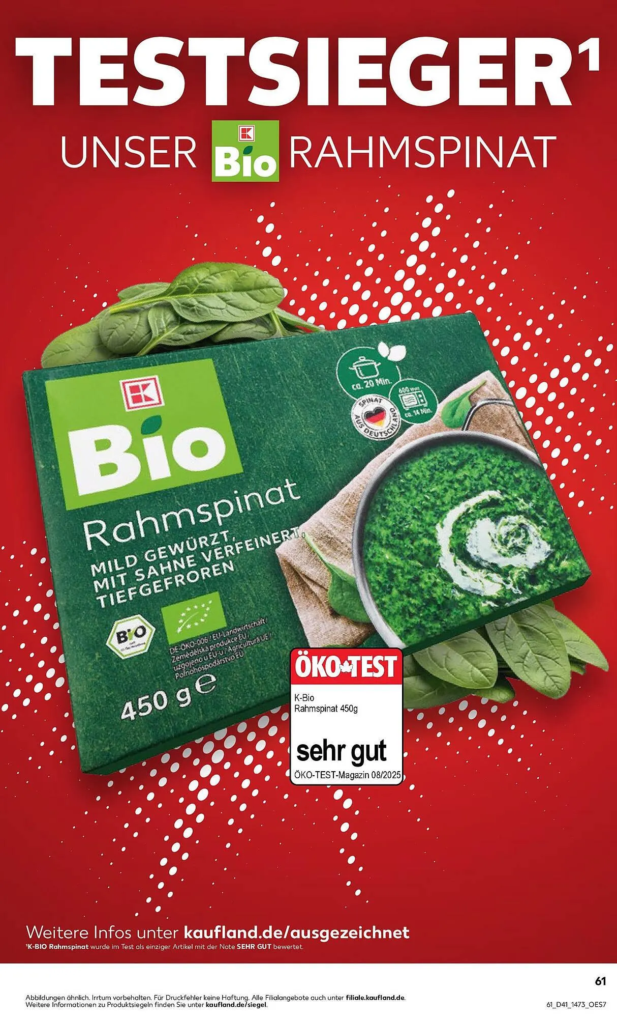 Kaufland Prospekt von 12. Oktober bis 15. Oktober 2025 - Prospekt seite 61