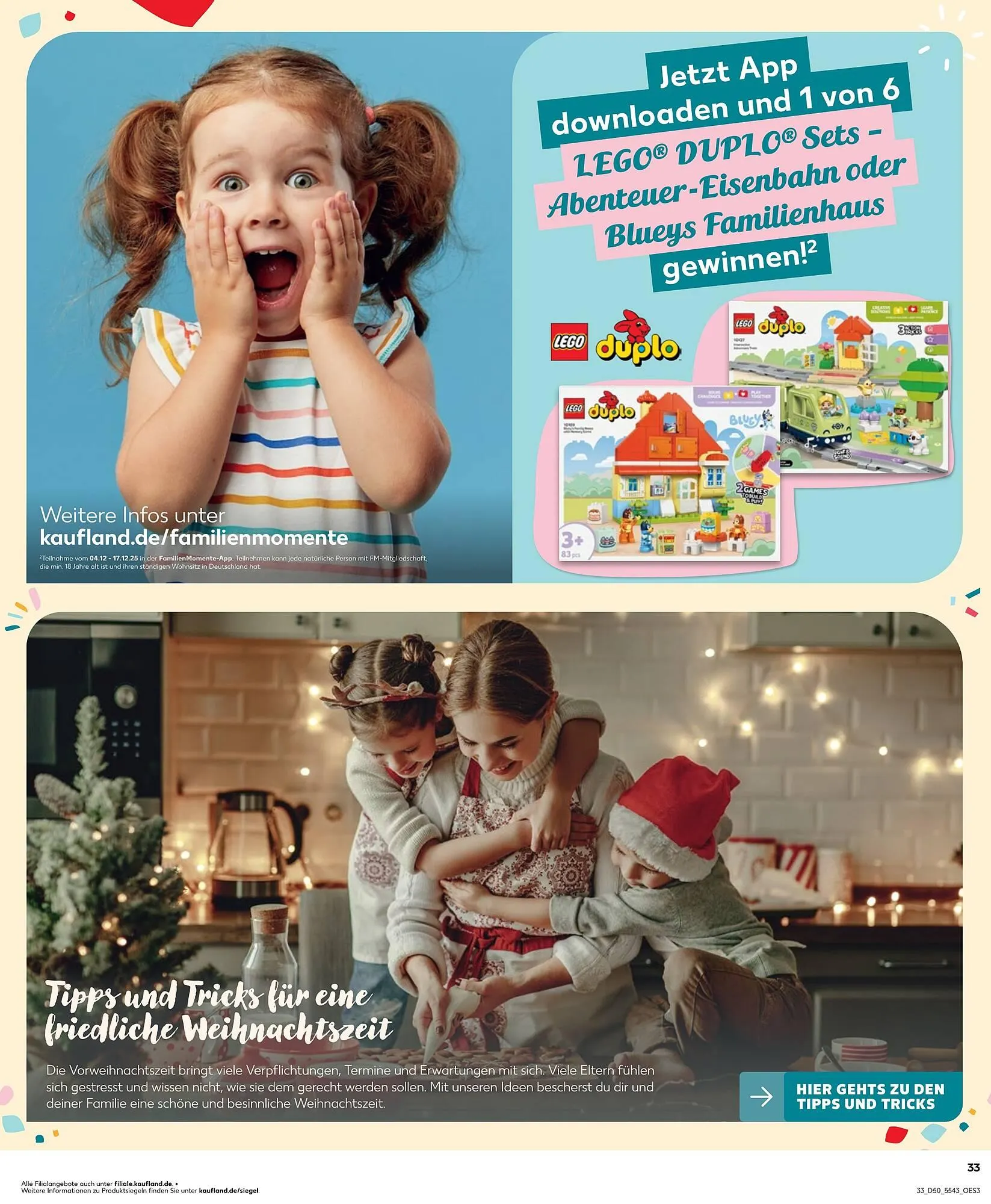 Kaufland Prospekt von 11. Dezember bis 17. Dezember 2025 - Prospekt seite 33